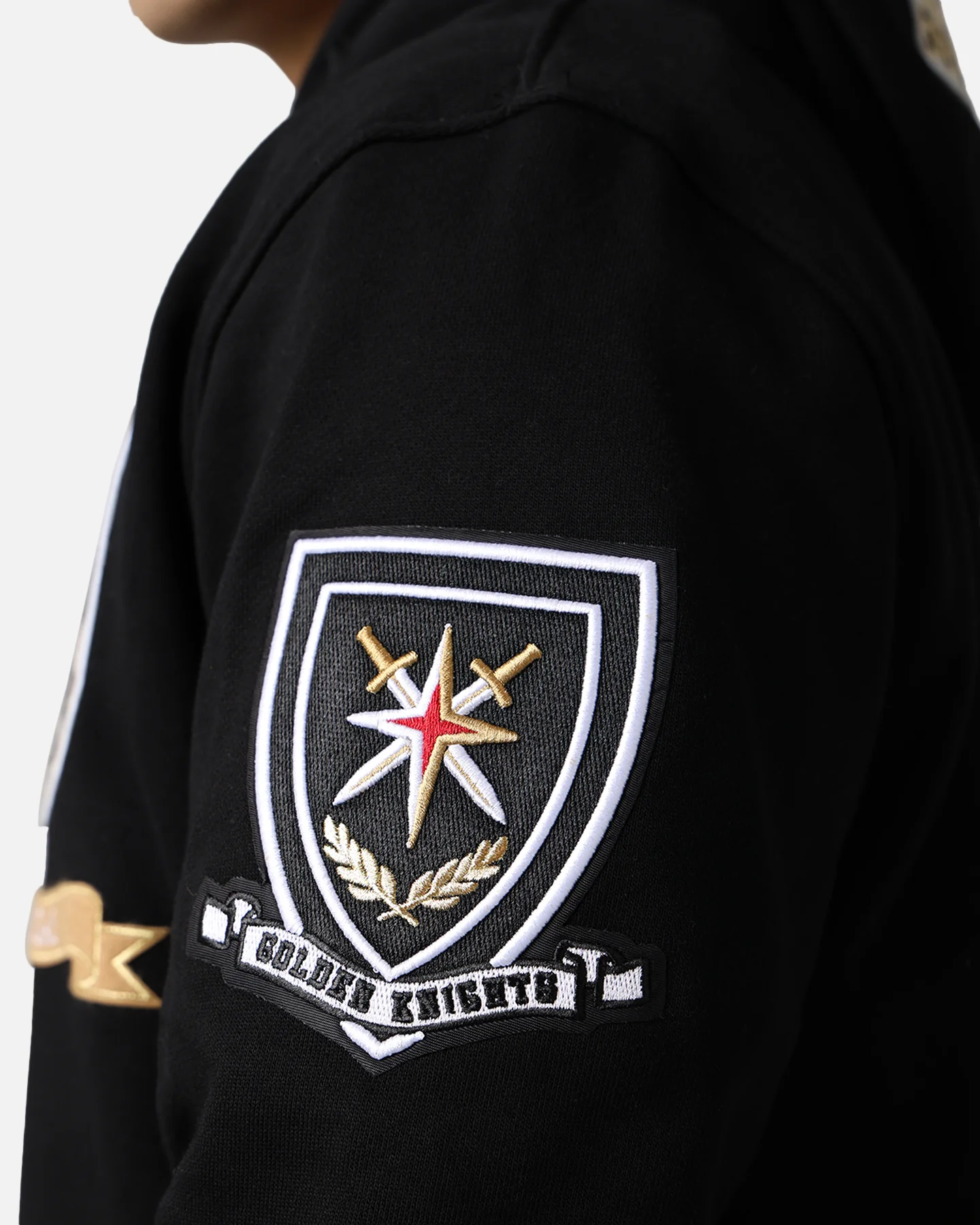 Pro Standard Vegas Golden Knights Pro Prep Hoodie White/Black - Image 12