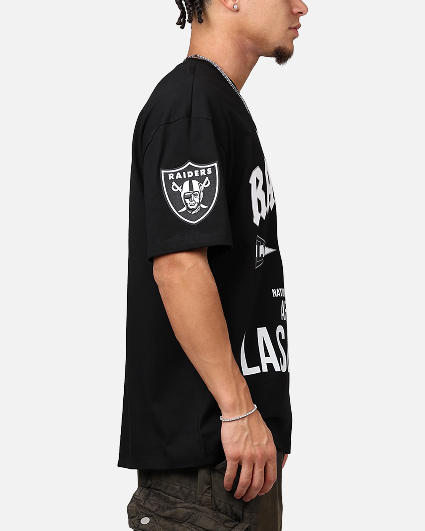 Pro Standard Las Vegas Raiders City Tour CJ Drop T-Shirt Black - Image 4