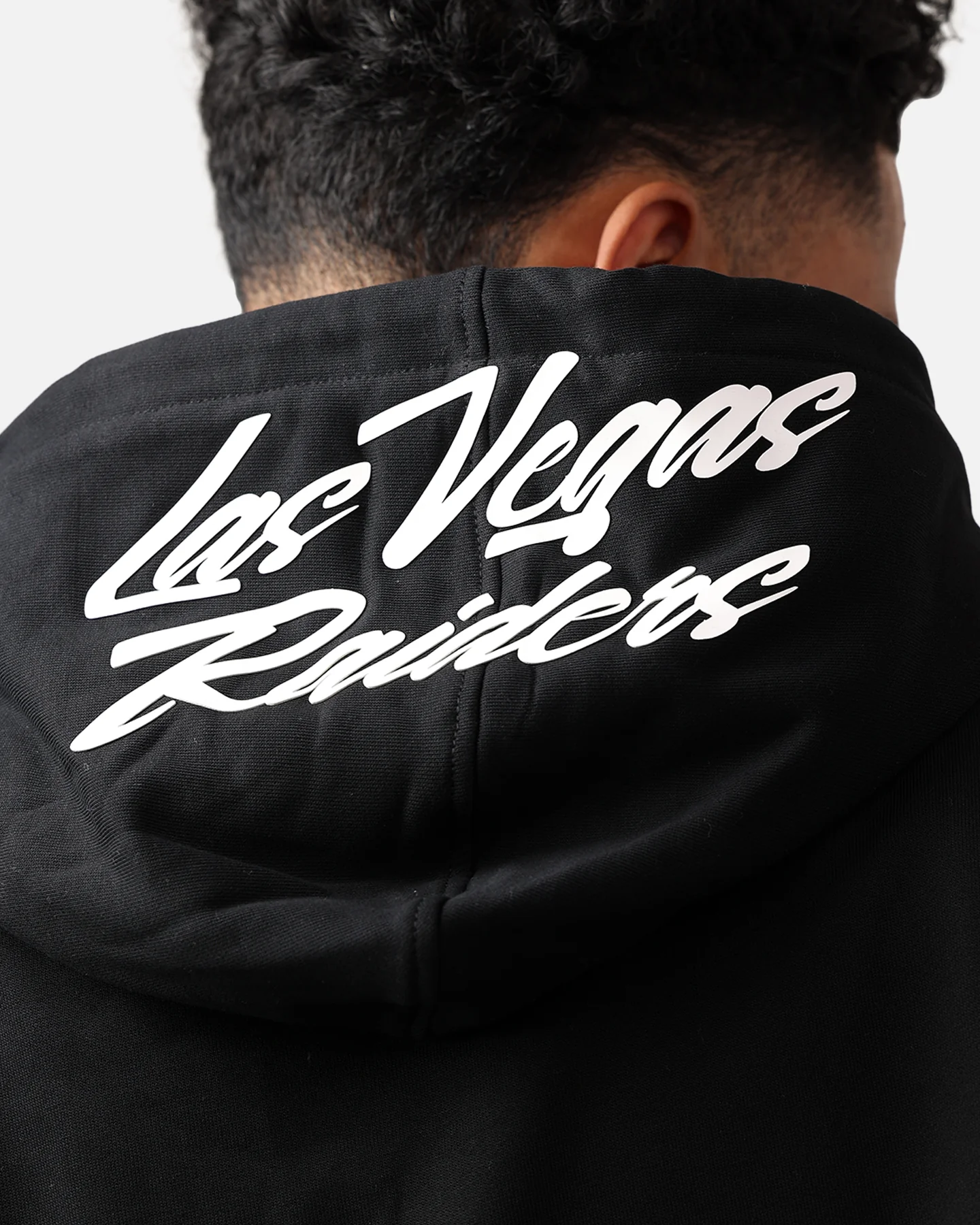 Pro Standard Las Vegas Raiders Fast Lane Hoodie Black - Image 10