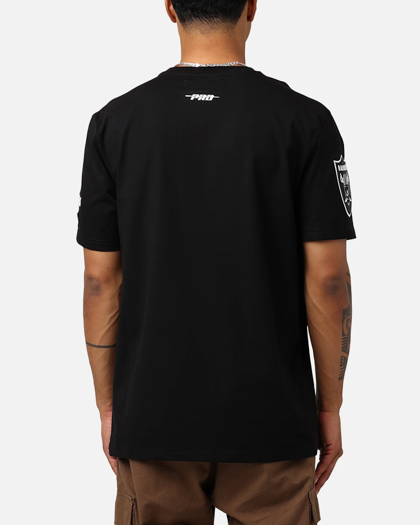 Pro Standard Las Vegas Raiders Fast Lane SJ T-Shirt Black - Image 2