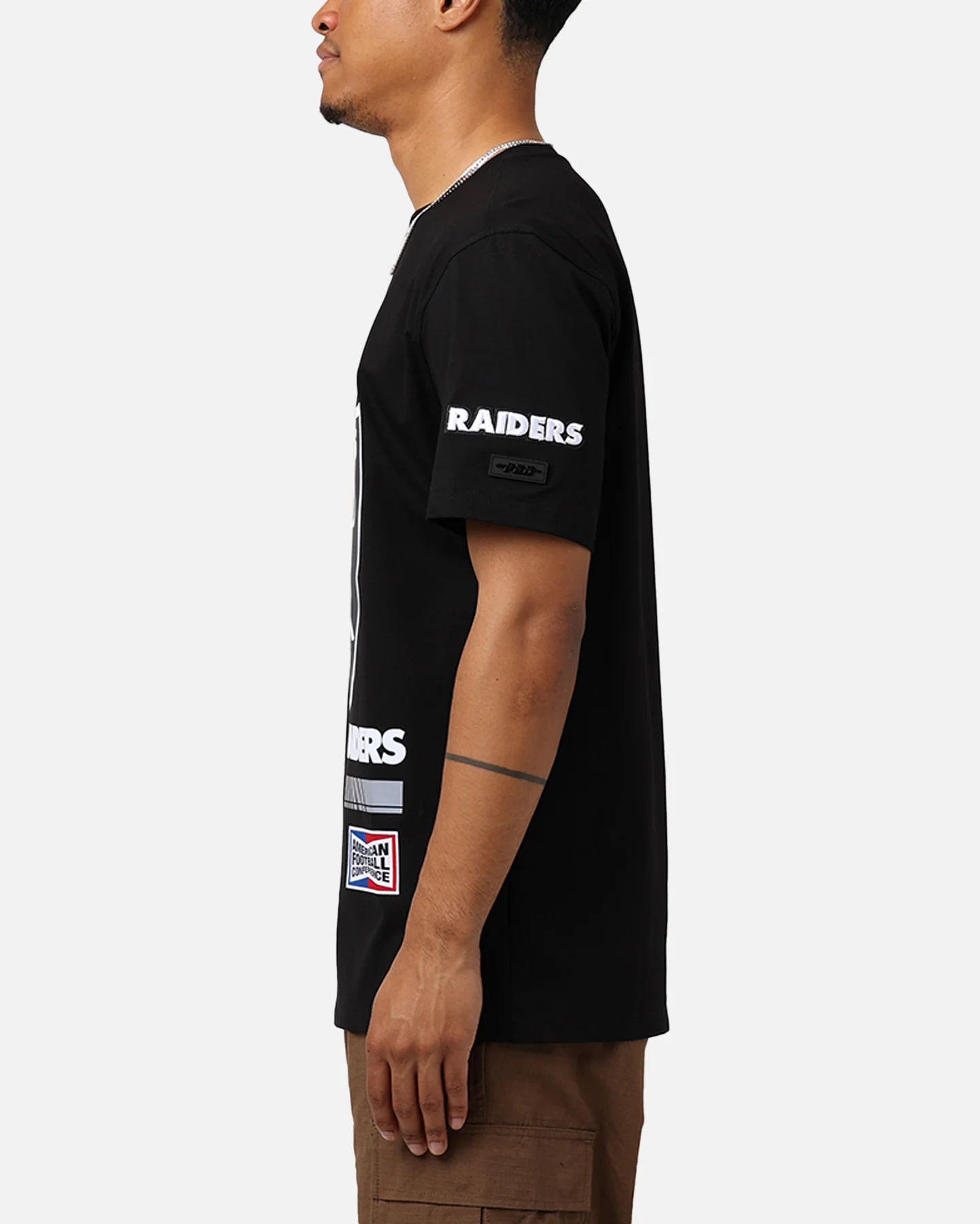 Pro Standard Las Vegas Raiders Fast Lane SJ T-Shirt Black - Image 5