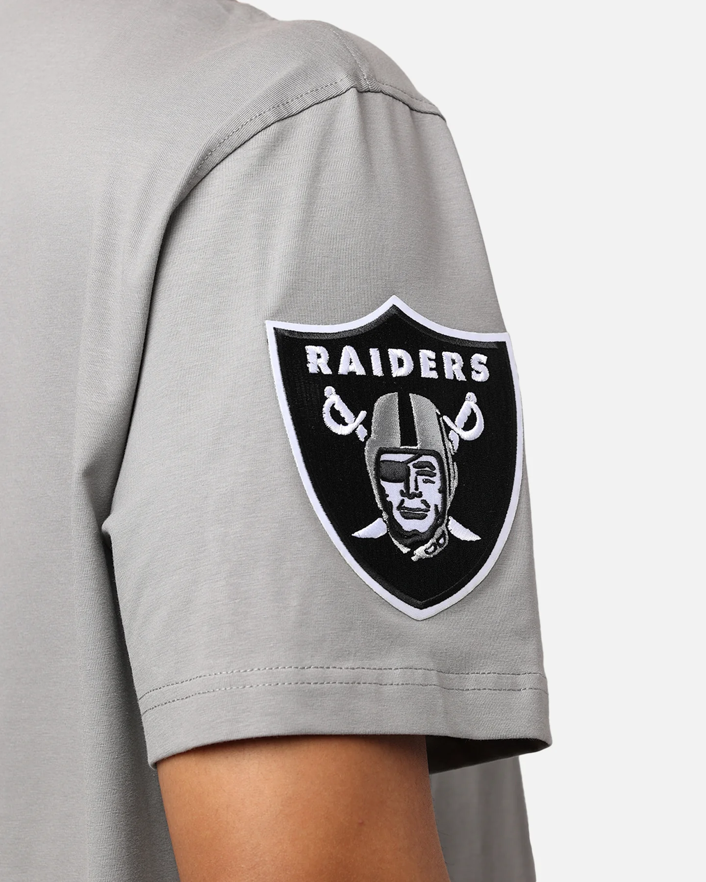 Pro Standard Las Vegas Raiders Fast Lane SJ T-Shirt Grey - Image 9