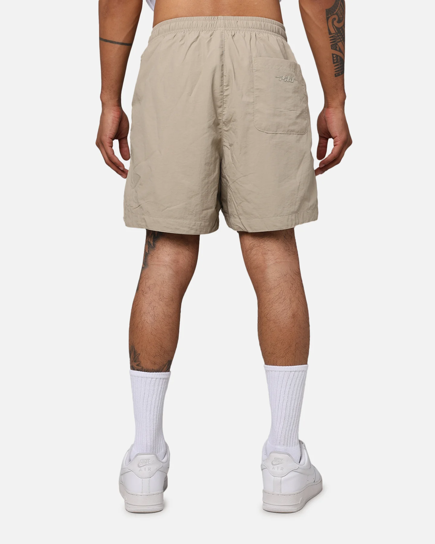 Pro Standard Las Vegas Raiders Neutral 2.0 Shorts Taupe - Image 8