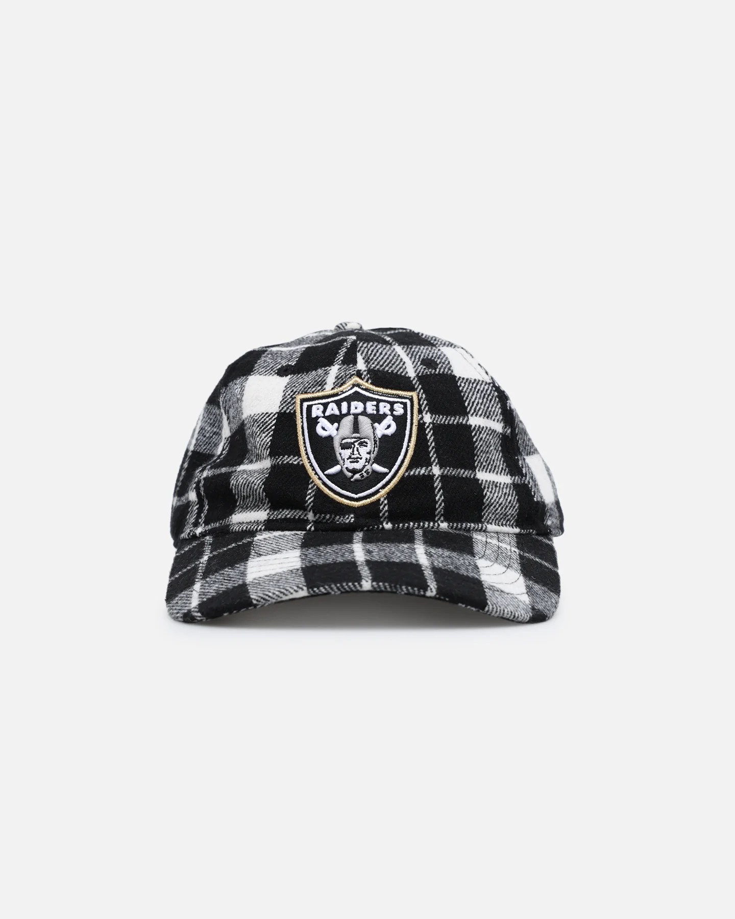 Pro Standard Las Vegas Raiders Pro Prep Dad Strapback White/Black - Image 5