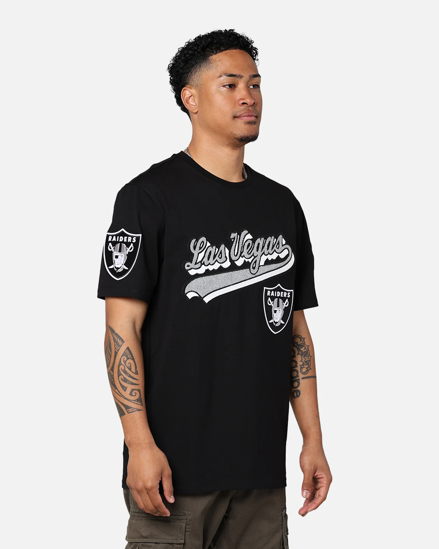 Pro Standard Las Vegas Raiders SJ T-Shirt Black - Image 7