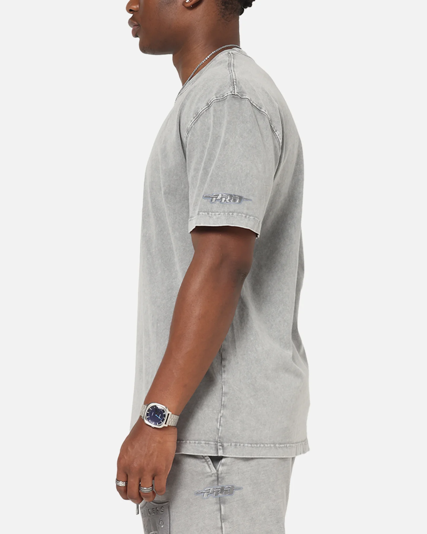 Pro Standard Las Vegas Raiders Washed Classic T-Shirt Washed Grey - Image 5