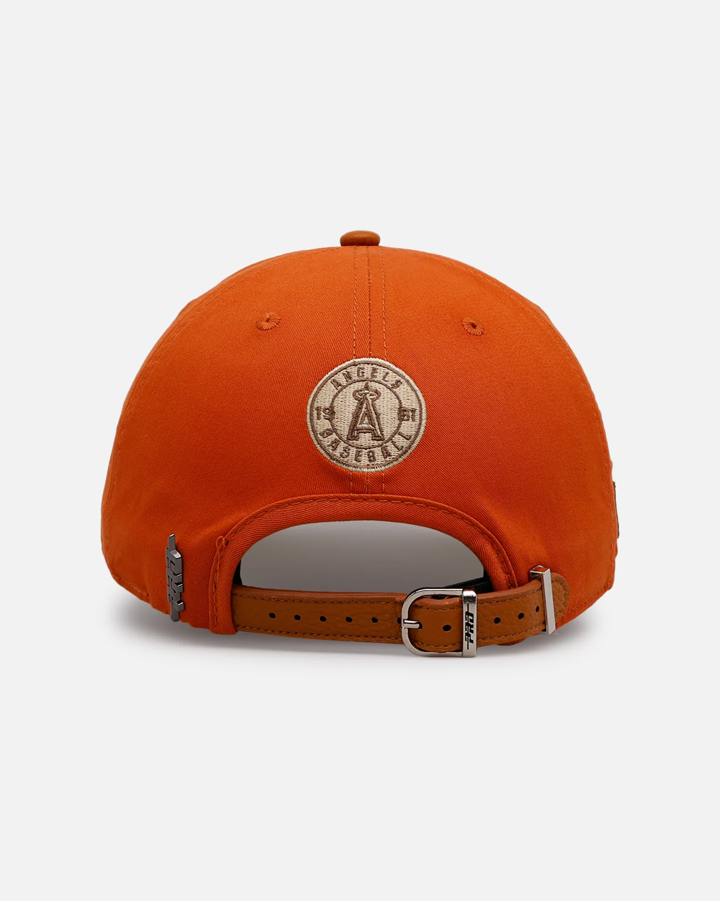 Pro Standard Los Angeles Angels 'Gramercy' Pinch Front Strapback Orange - Image 3