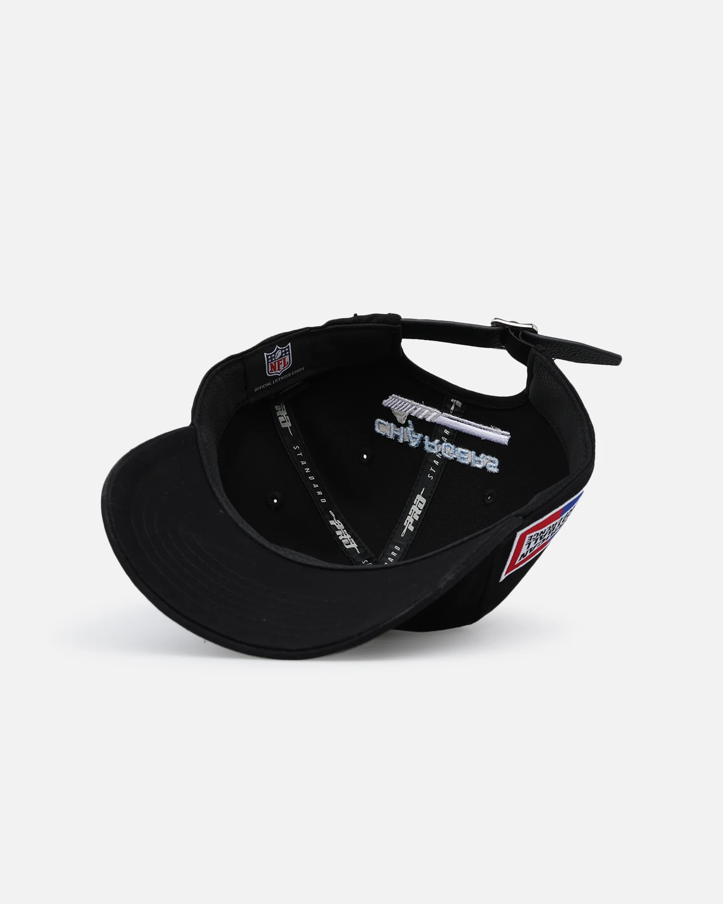 Pro Standard Los Angeles Chargers Fast Lane Logo Dad Hat Strapback Black - Image 6