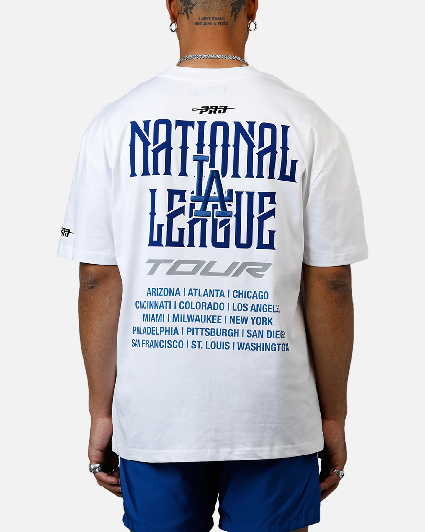 Pro Standard Los Angeles Dodgers City Tour 2.0 T-Shirt White - Image 2