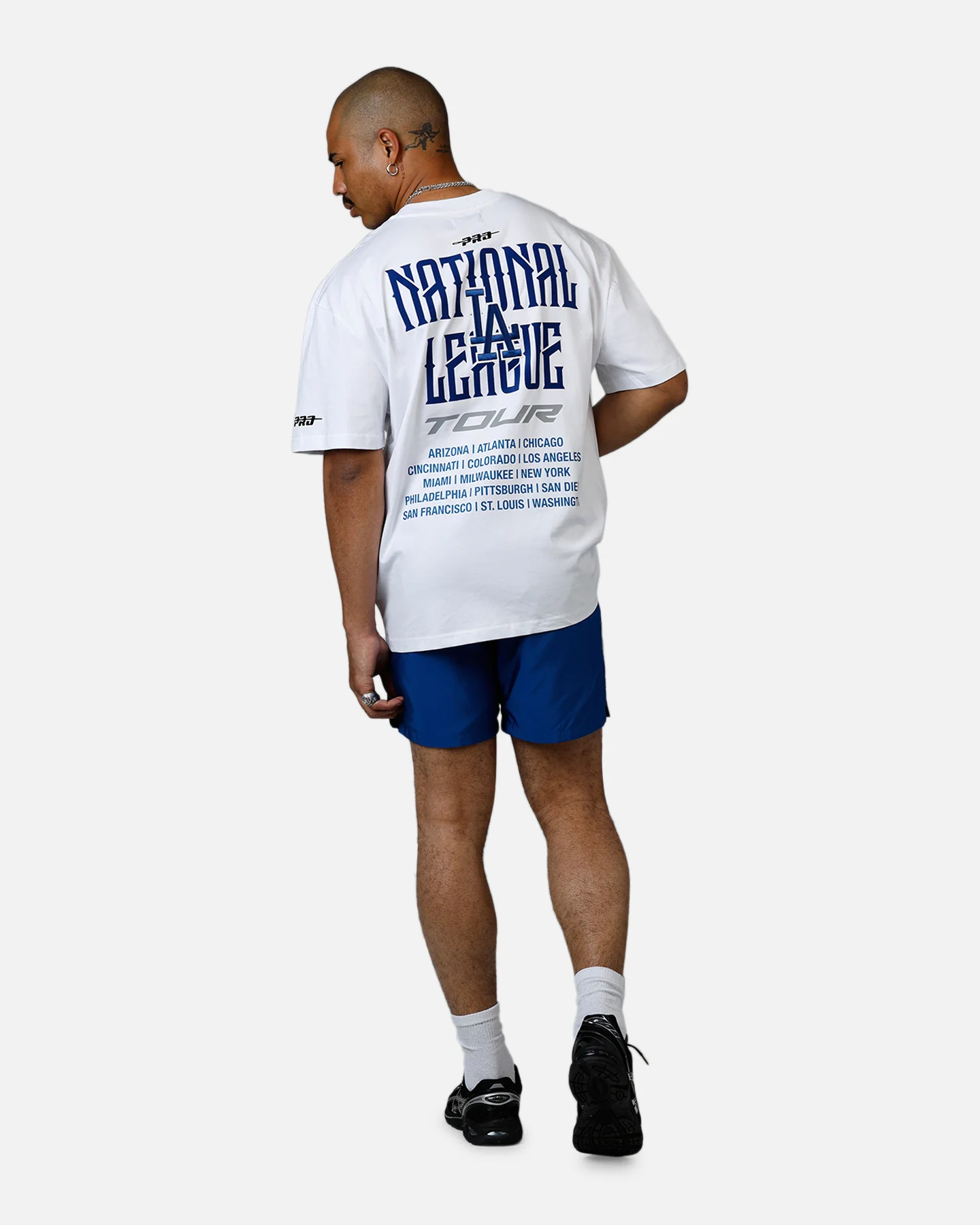 Pro Standard Los Angeles Dodgers City Tour 2.0 T-Shirt White - Image 6