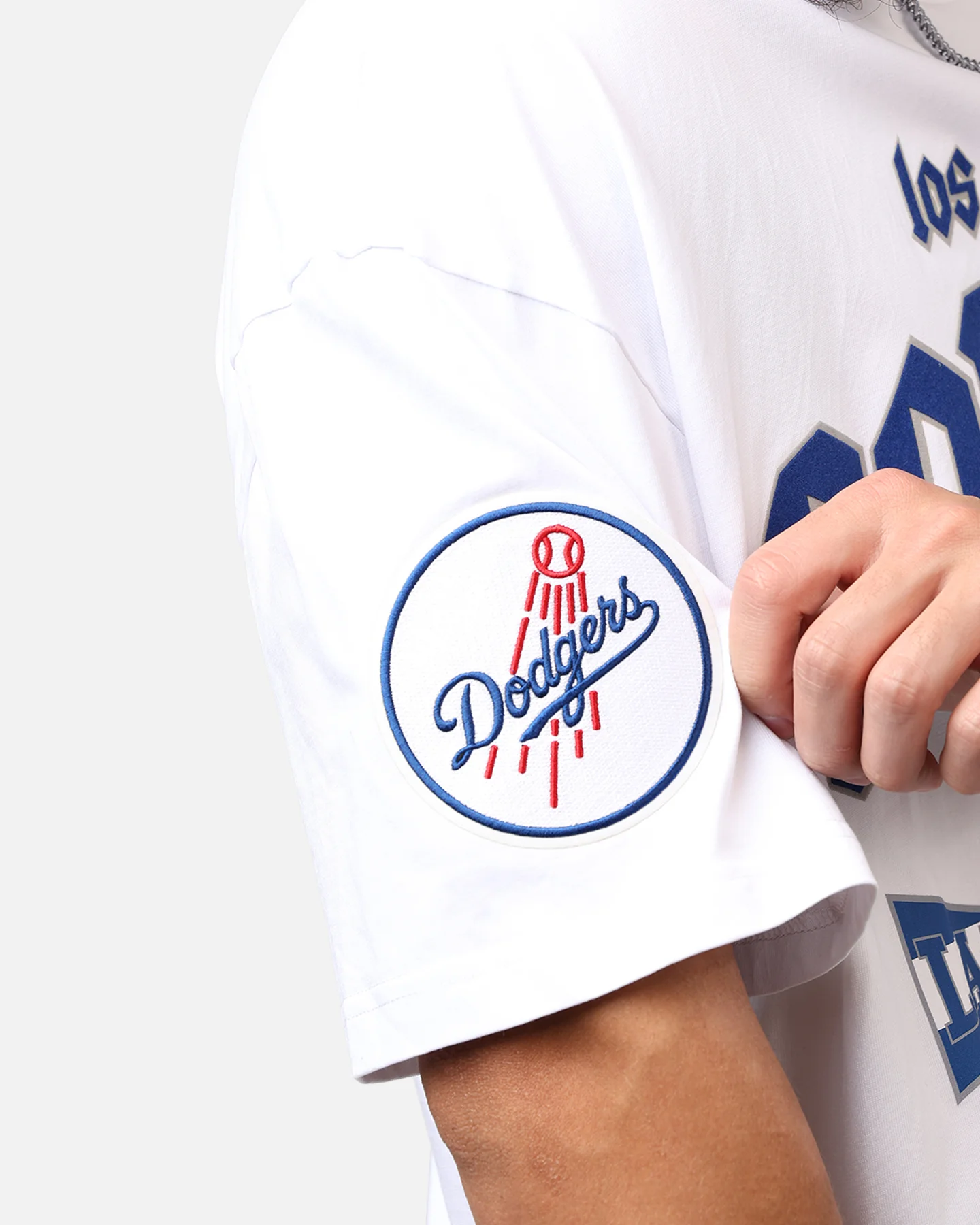 Pro Standard Los Angeles Dodgers City Tour CJ Drop T-Shirt White - Image 8