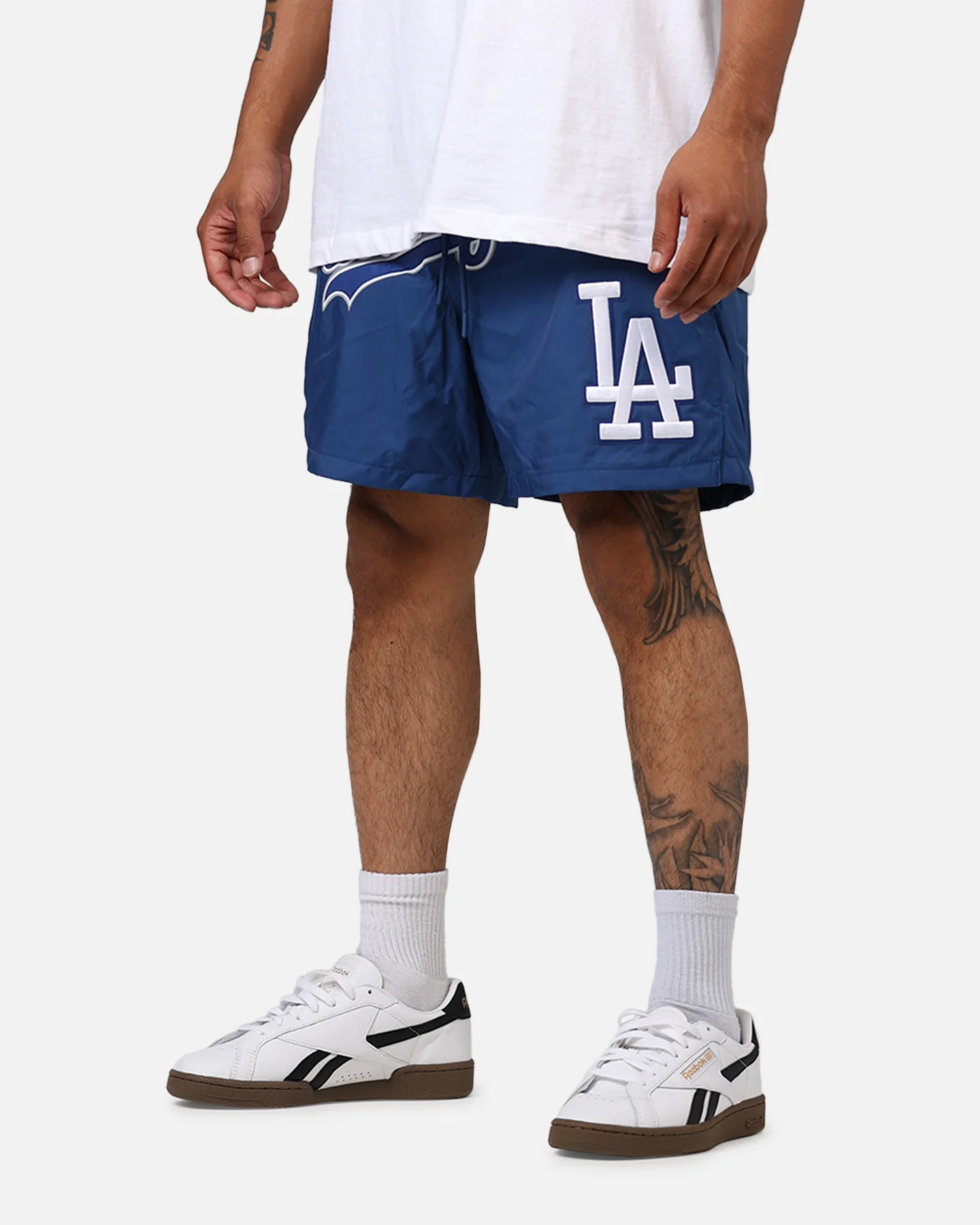 Pro Standard Los Angeles Dodgers Classic Woven Shorts Dark Blue - Image 4