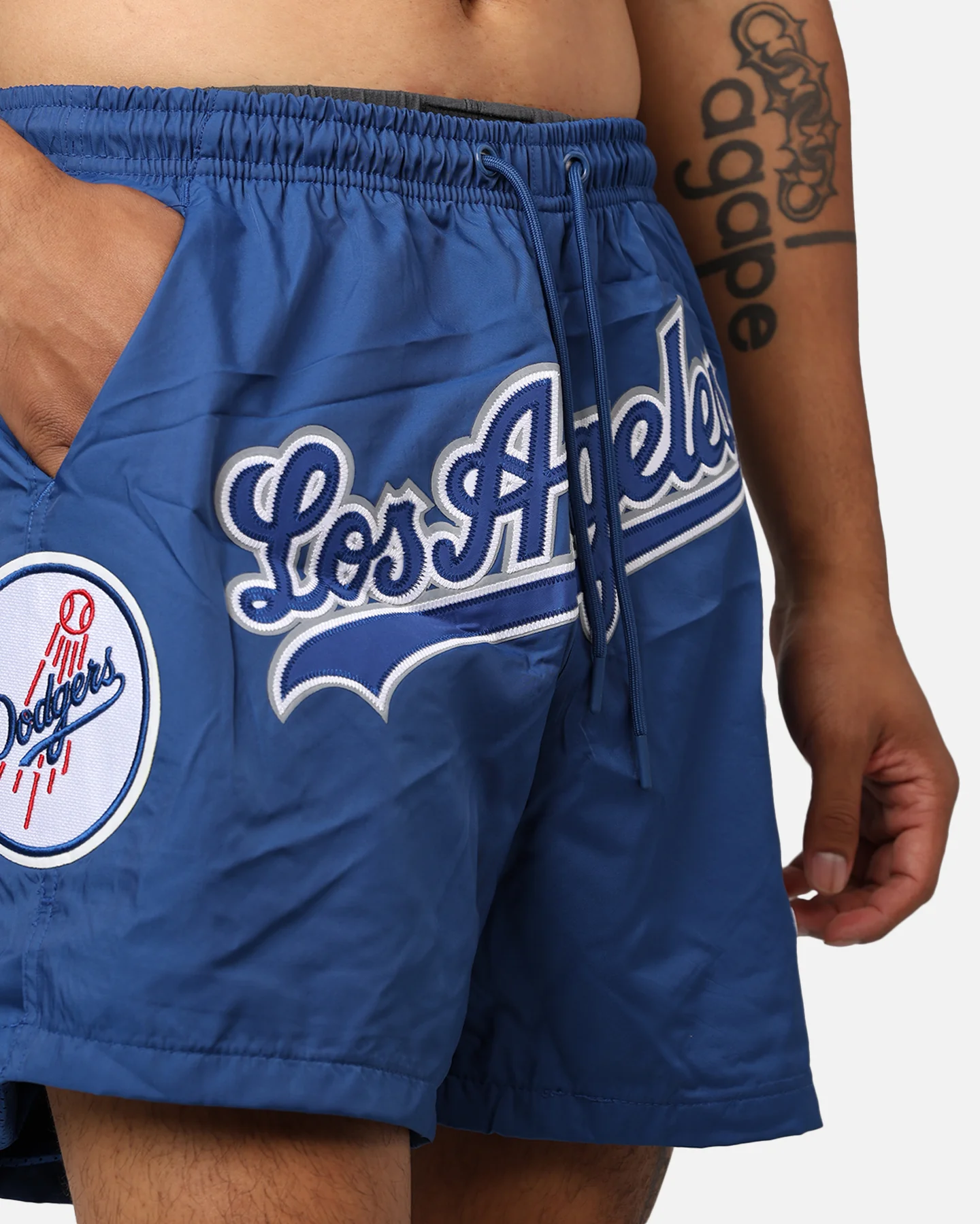 Pro Standard Los Angeles Dodgers Classic Woven Shorts Dark Blue - Image 9