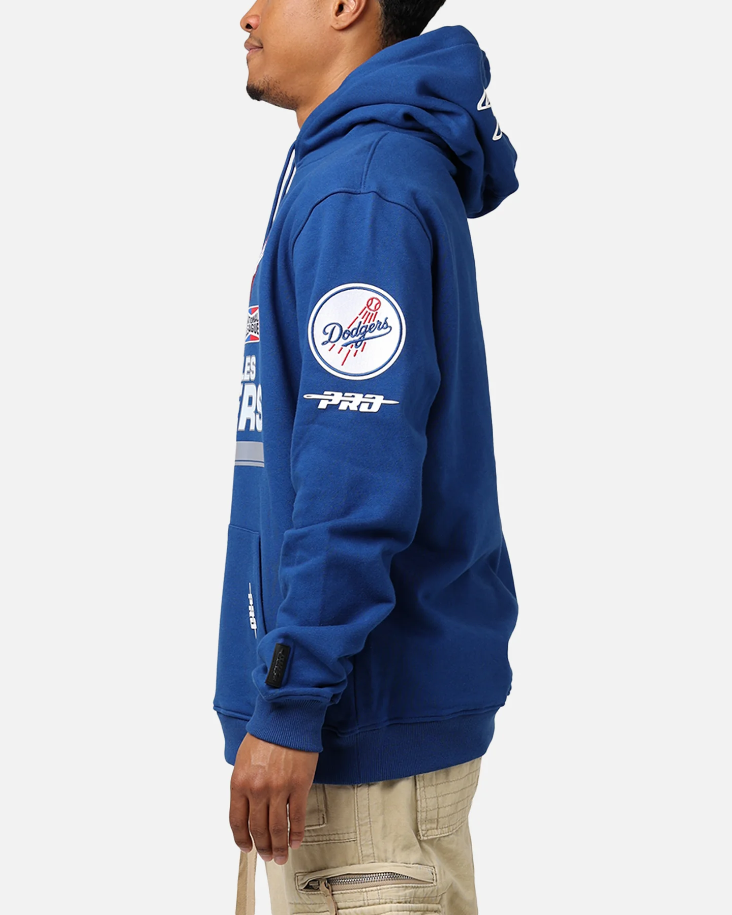 Pro Standard Los Angeles Dodgers Fast Lane Hoodie Dodger Blue - Image 5