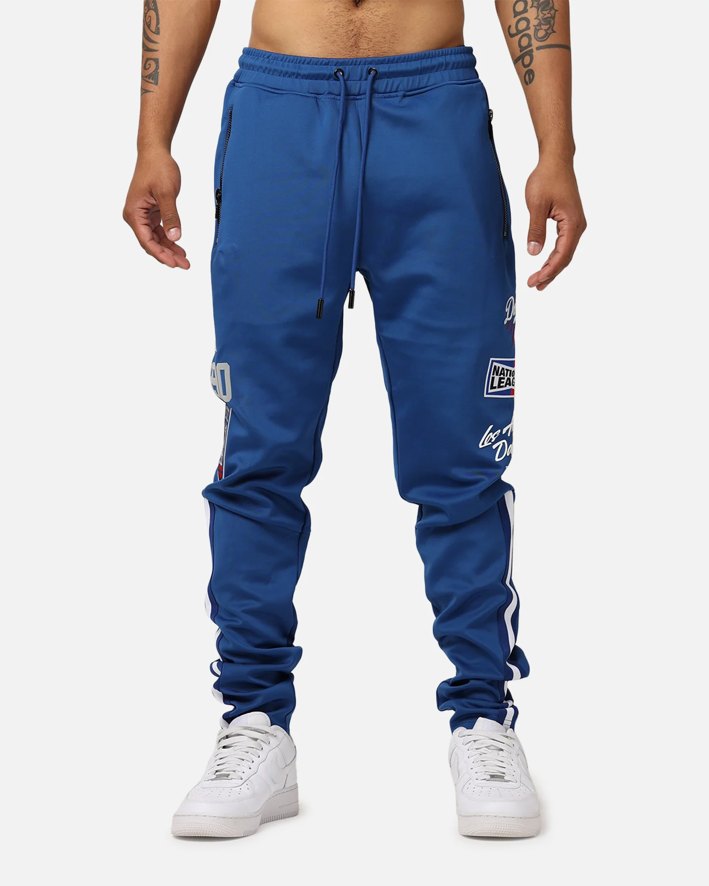 Pro Standard Los Angeles Dodgers Fast Lane Track Pants Dodger Blue - Image 7