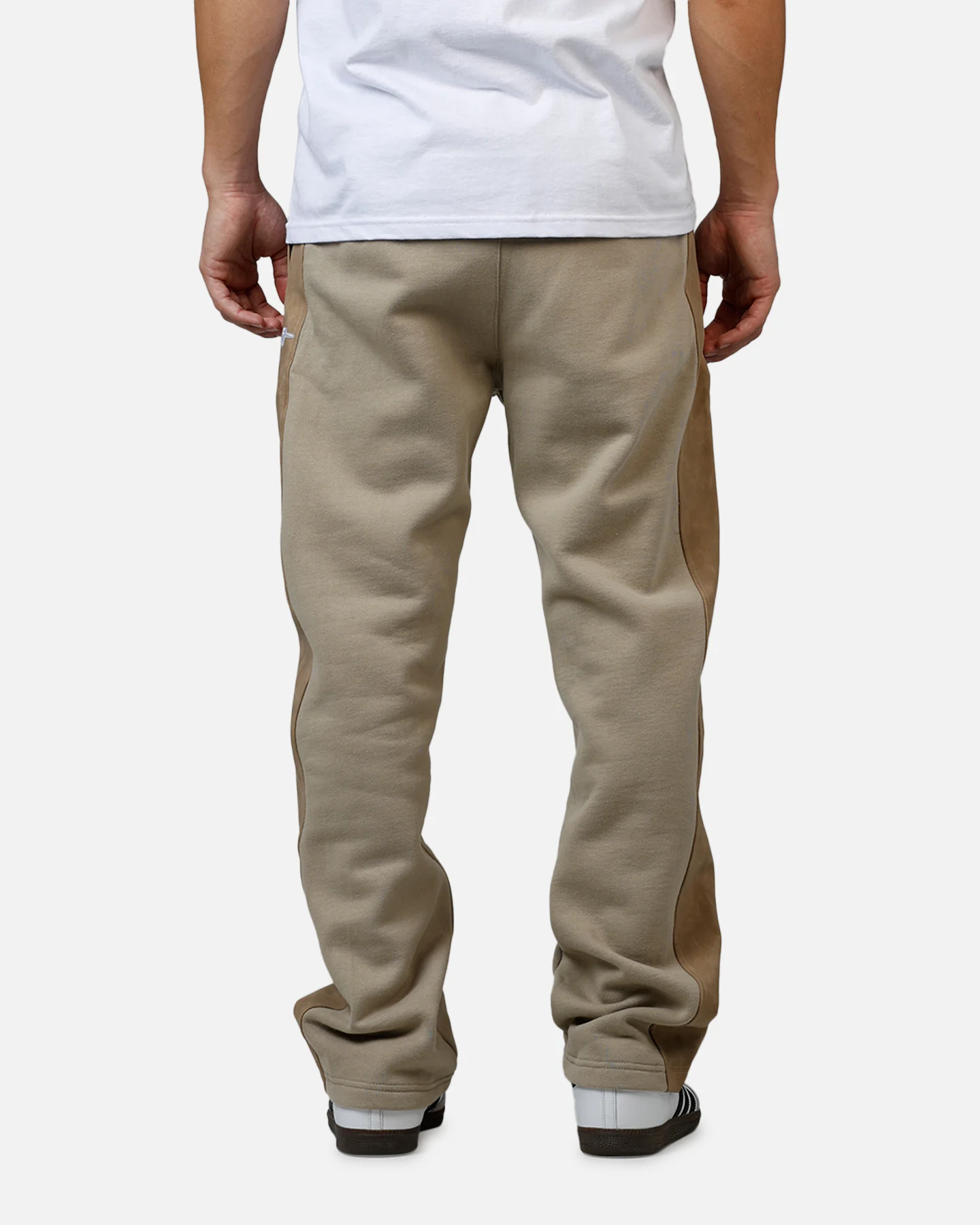 Pro Standard Los Angeles Dodgers Panel Sweatpants Tan - Image 5