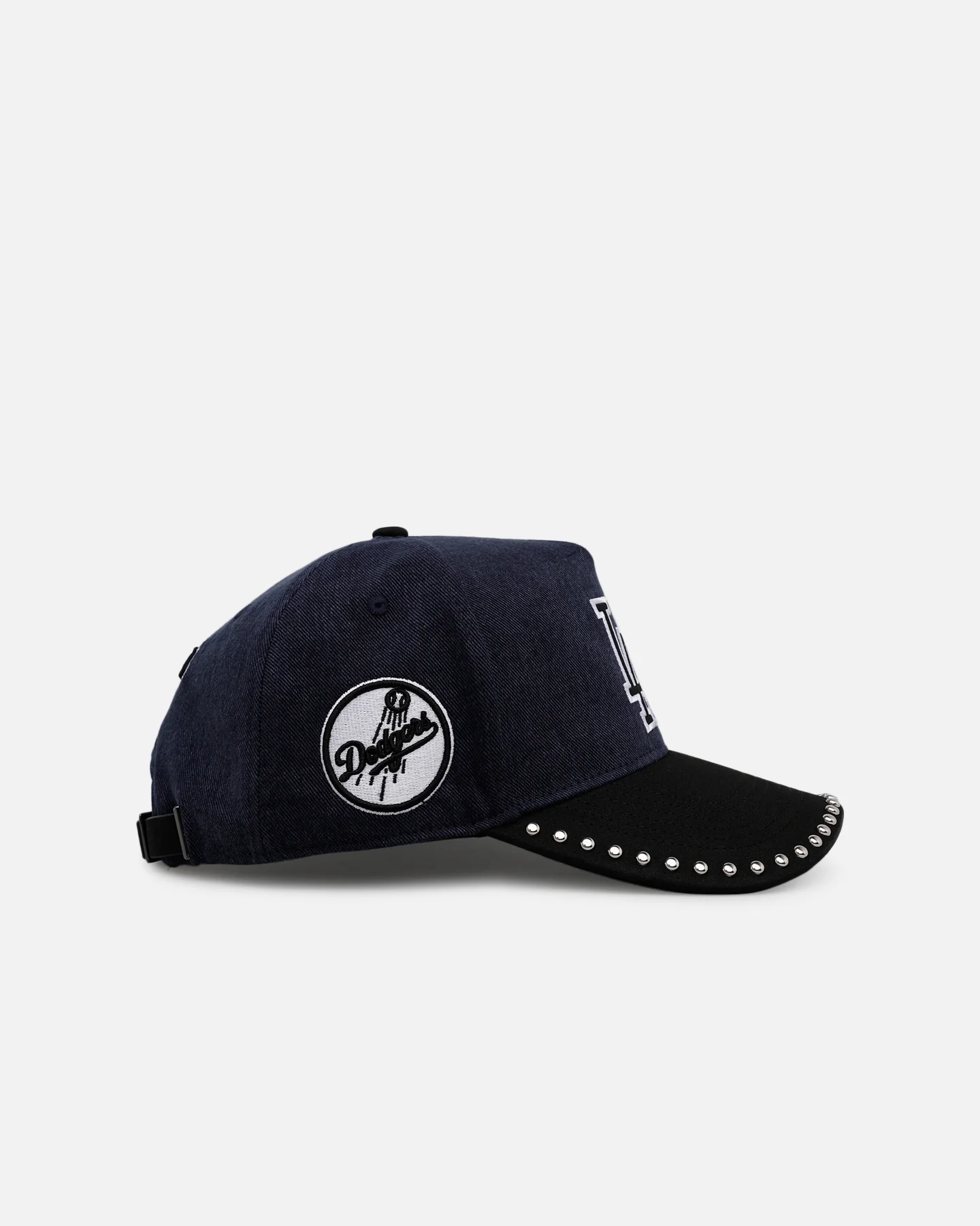 Pro Standard Los Angeles Dodgers 'Polished Hardware' Pro Pinch Strapback Navy - Image 3