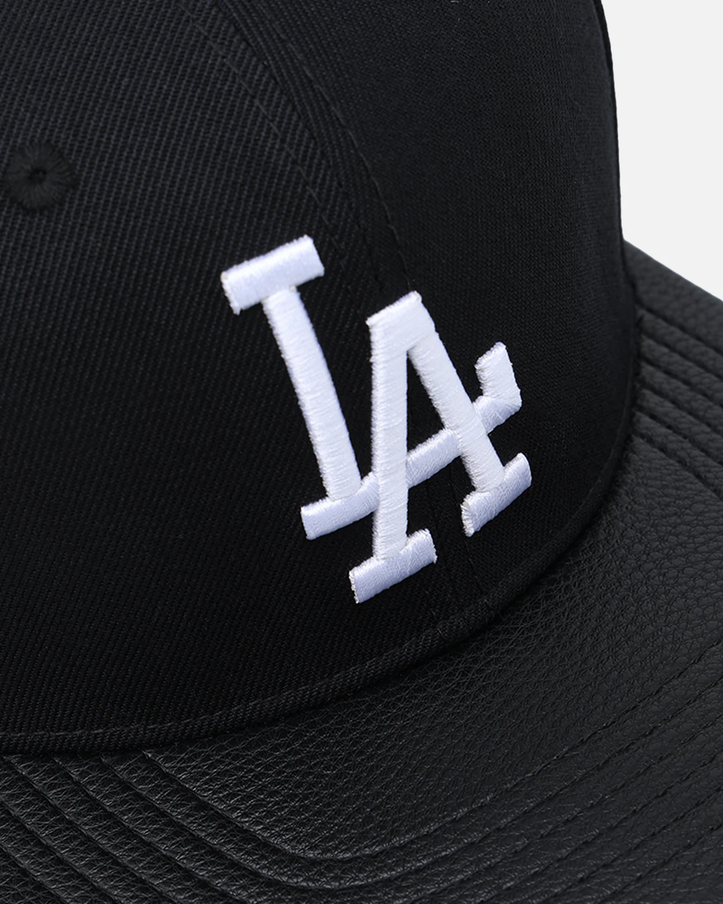 Pro Standard Los Angeles Dodgers Wool Strapback Black - Image 2