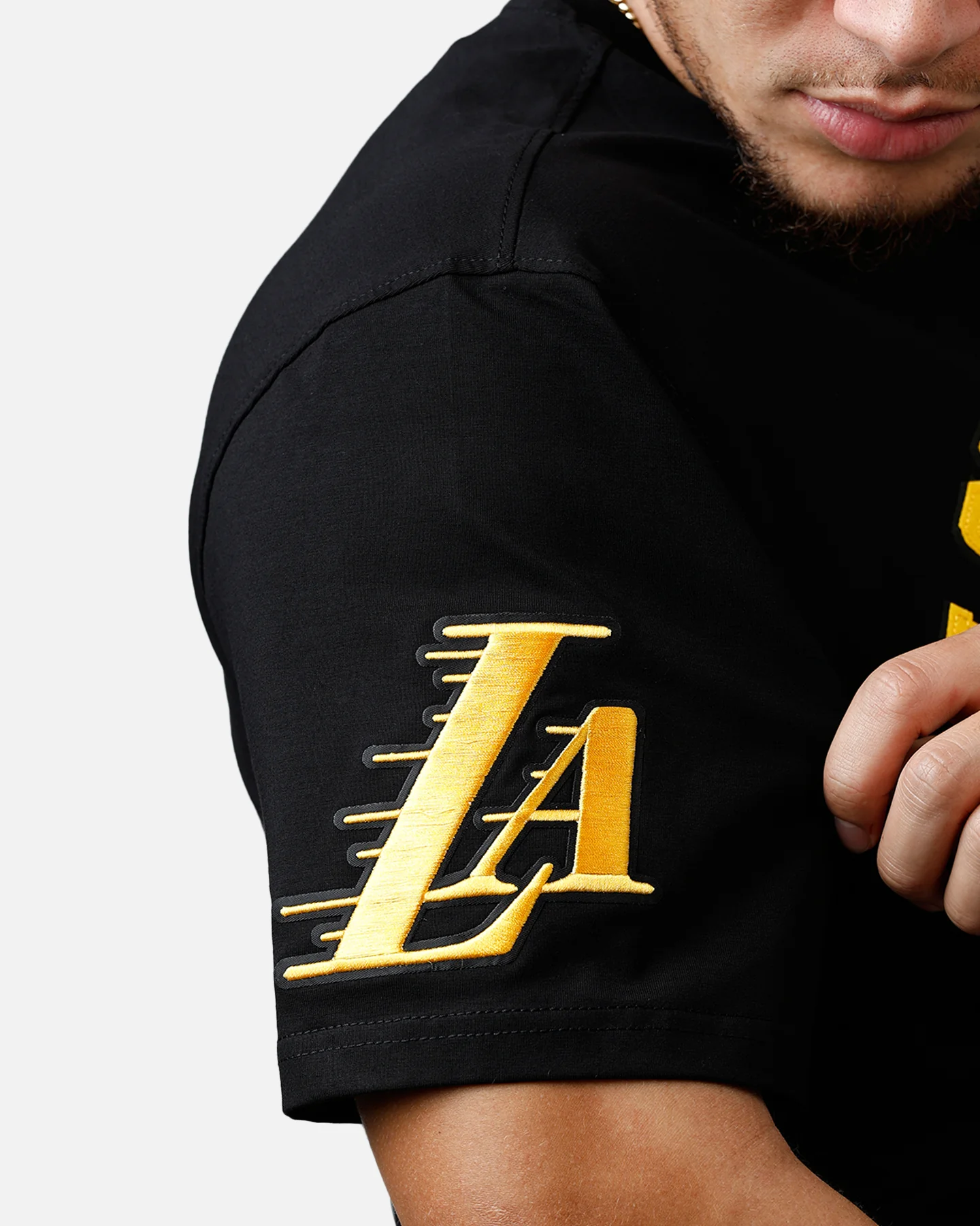 Pro Standard Los Angeles Lakers City 24-25 Season T-Shirt Black - Image 7