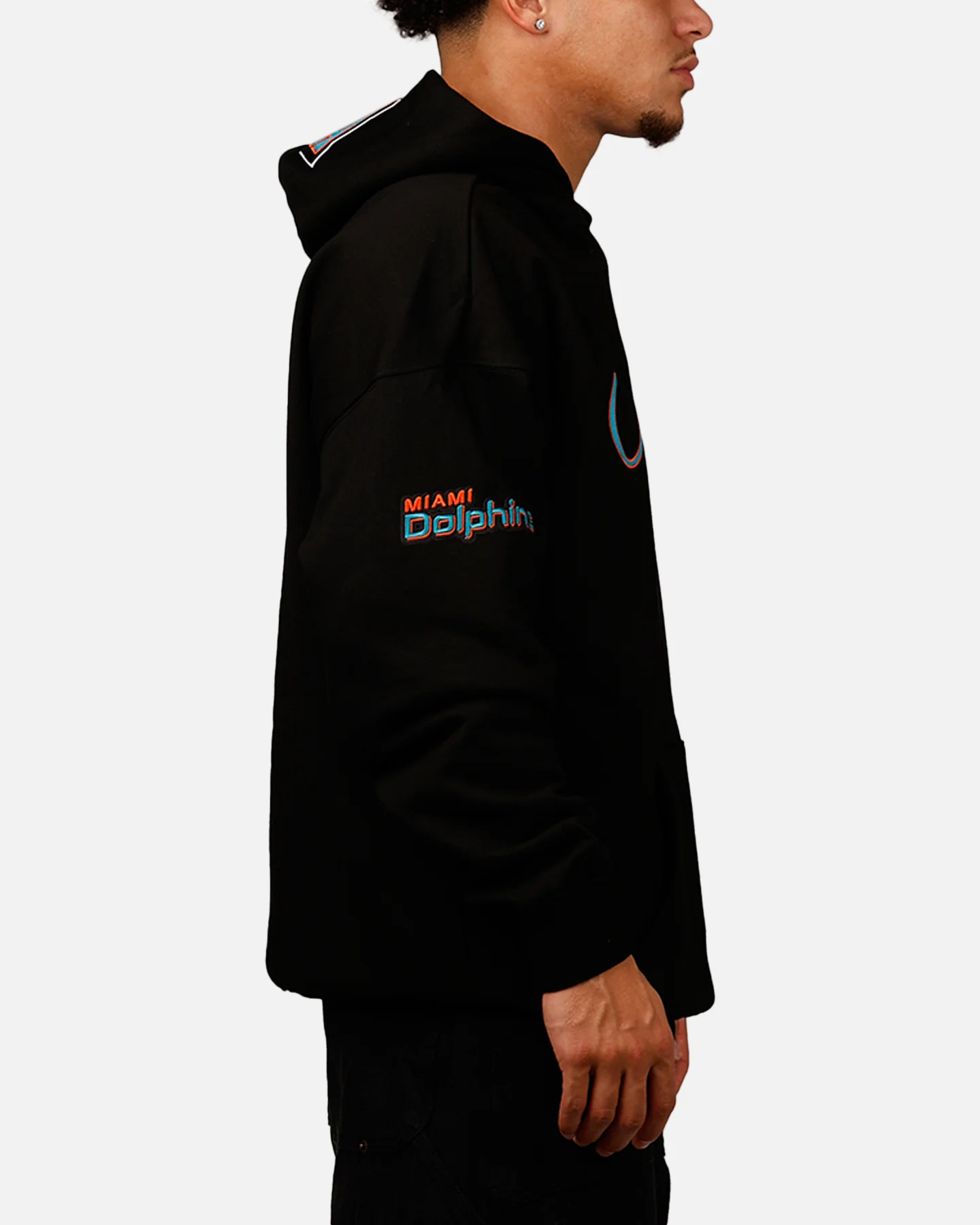 Pro Standard Miami Dolphins City Hoodie Black - Image 4