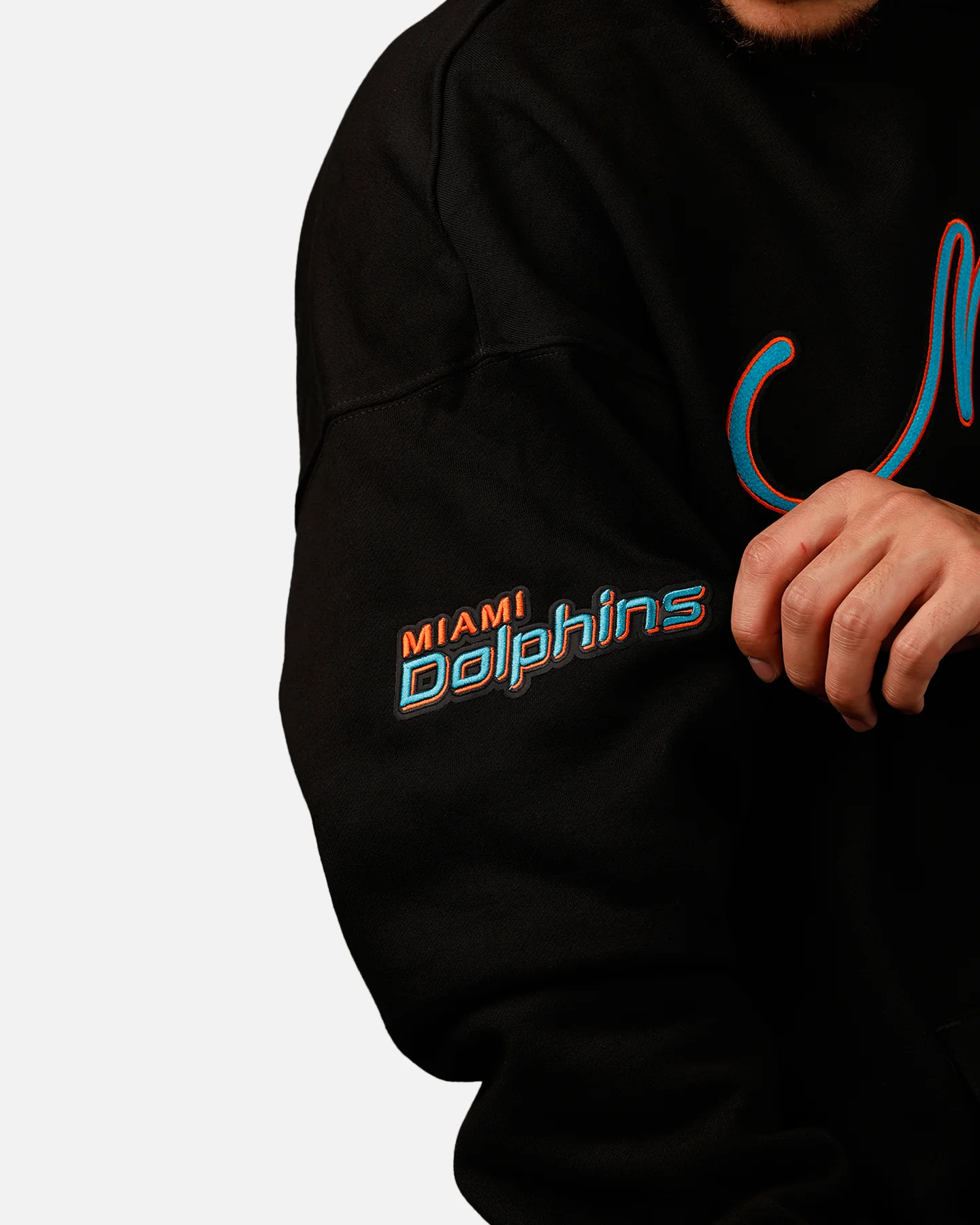 Pro Standard Miami Dolphins City Hoodie Black - Image 7