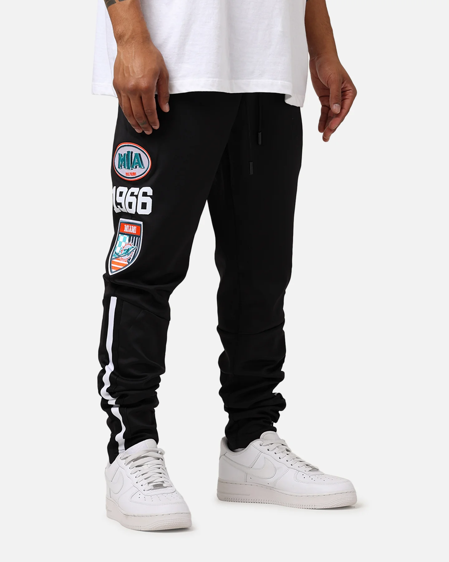 Pro Standard Miami Dolphins Fast Lane Track Pants Black - Image 5