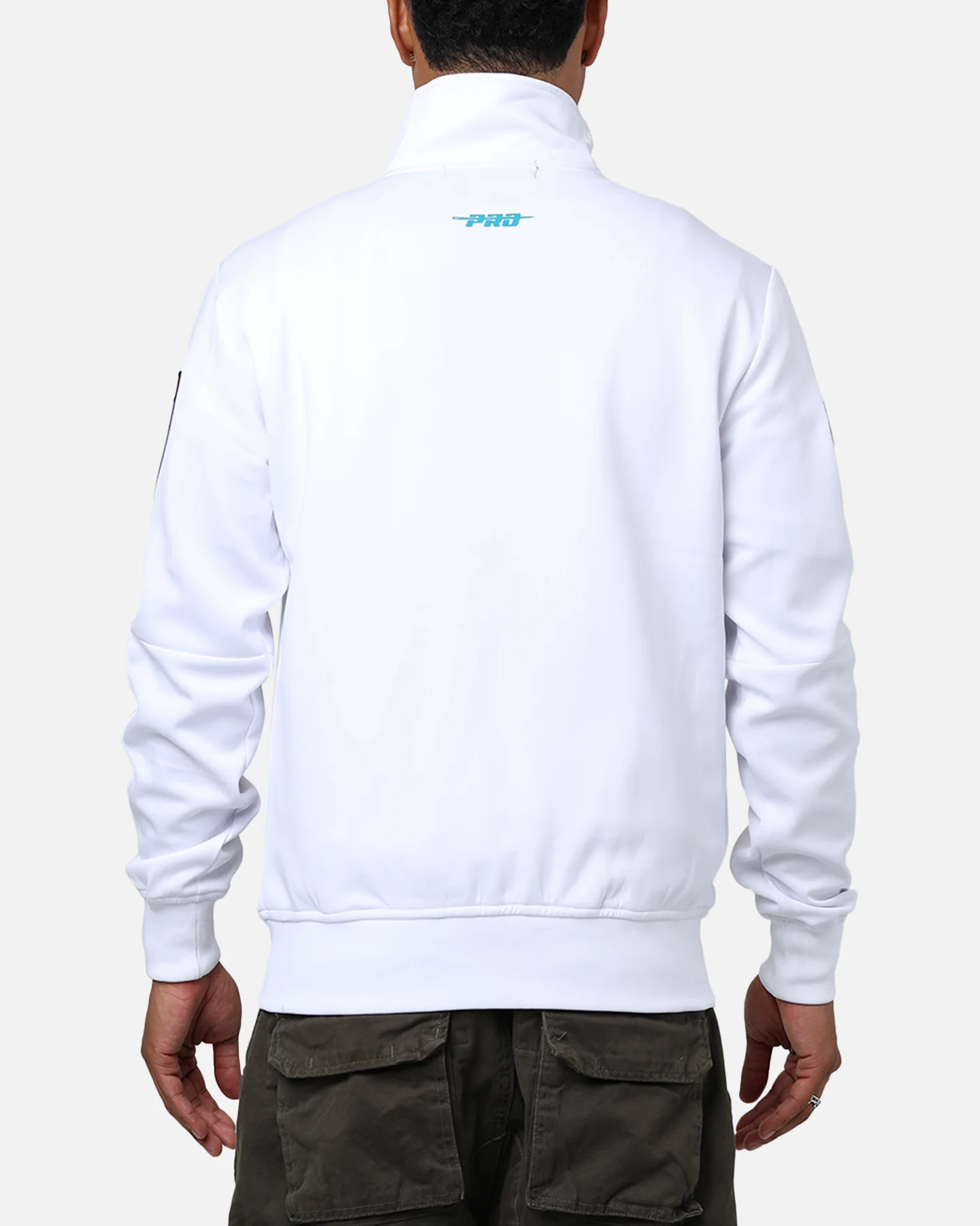 Pro Standard Miami Dolphins Fast Lane Track Jacket White - Image 4