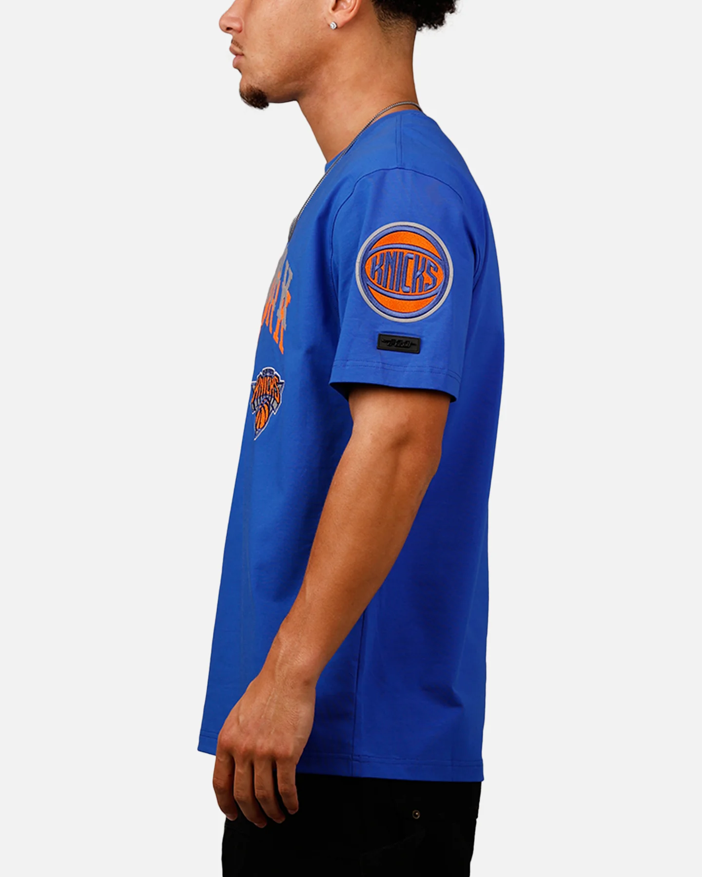 Pro Standard New York Knicks City 24-25 Season T-Shirt Blue - Image 5