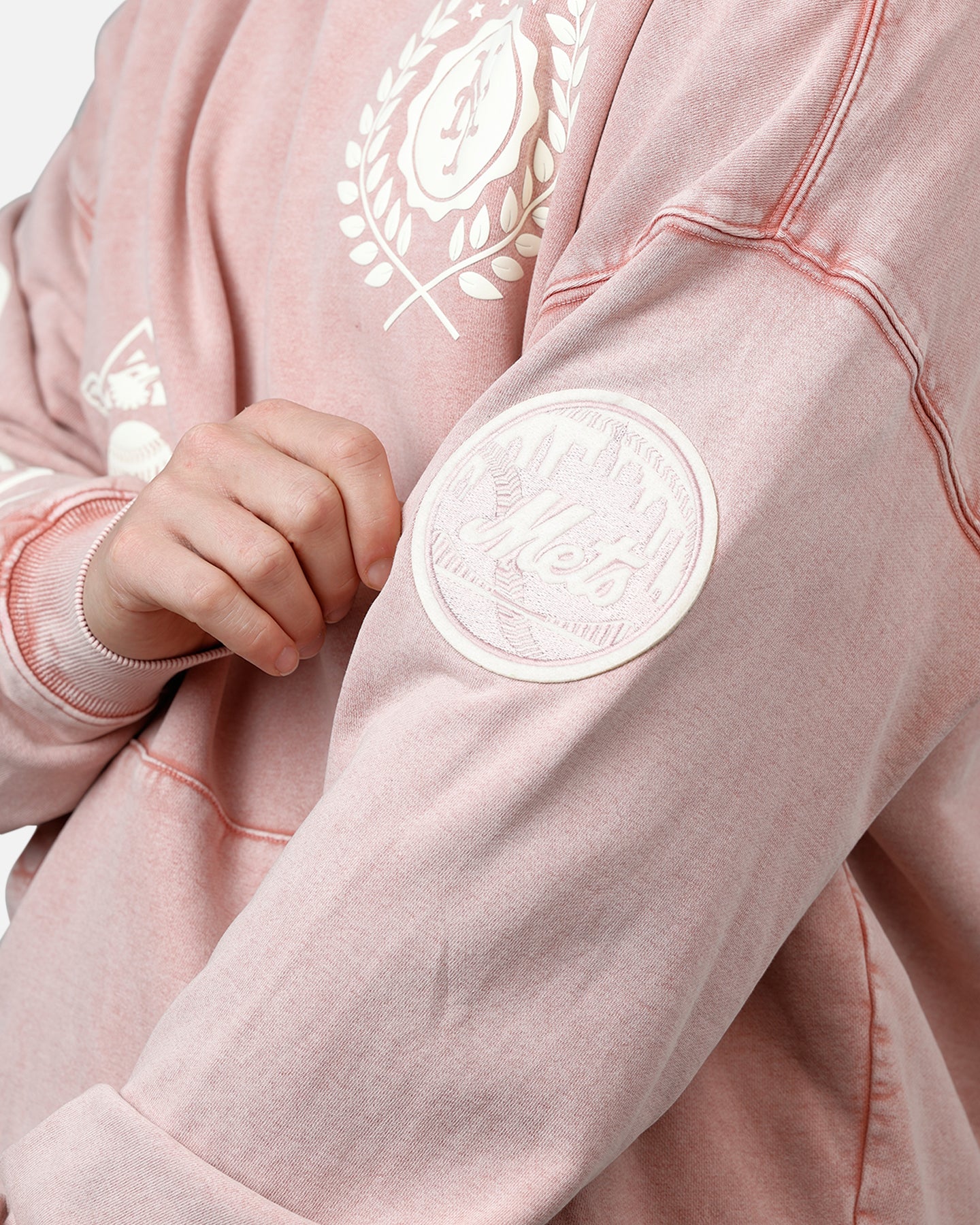 Pro Standard New York Mets Street Team Hoodie Pink - Image 8
