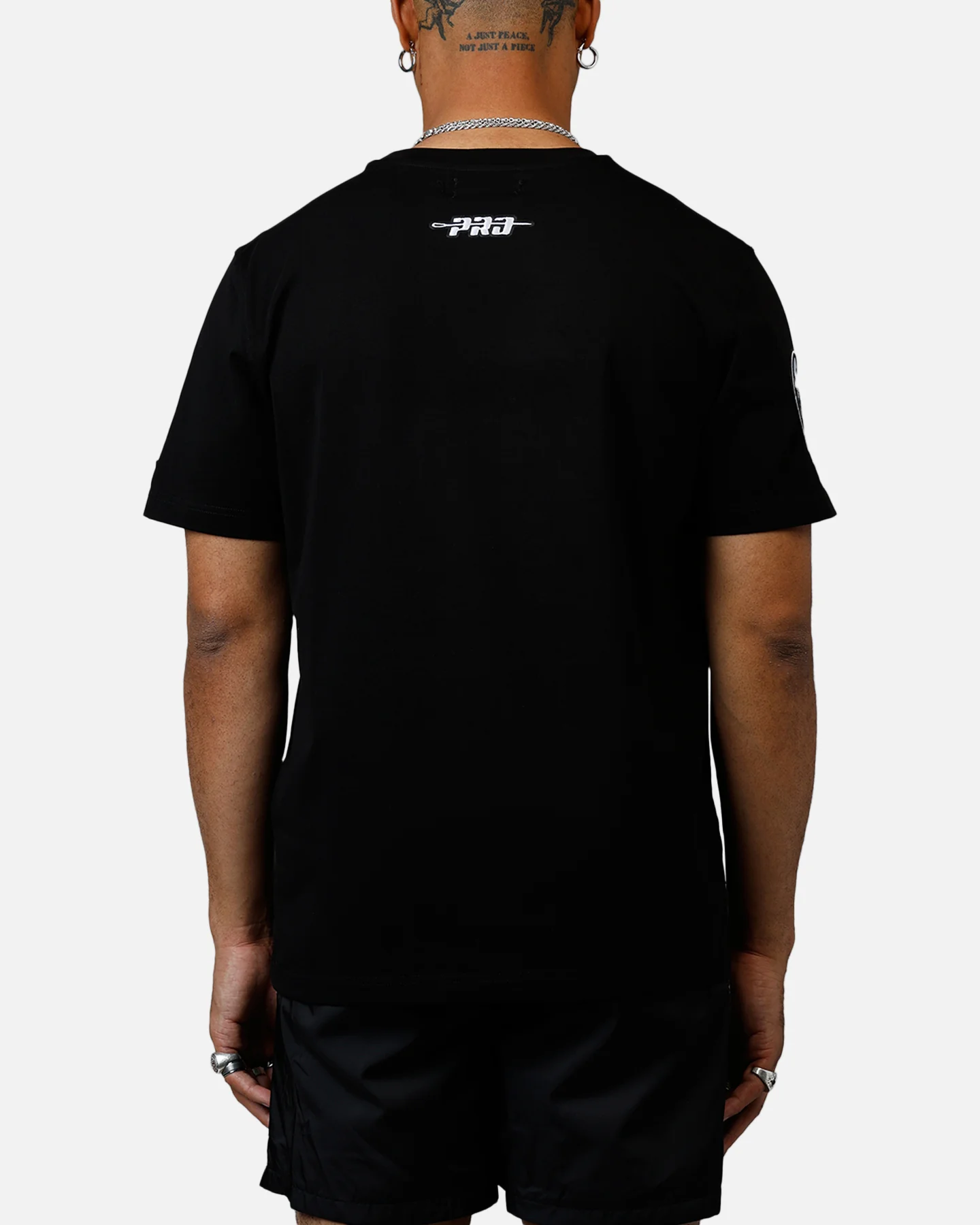 Pro Standard New York Yankees Chenille T-Shirt Black - Image 2