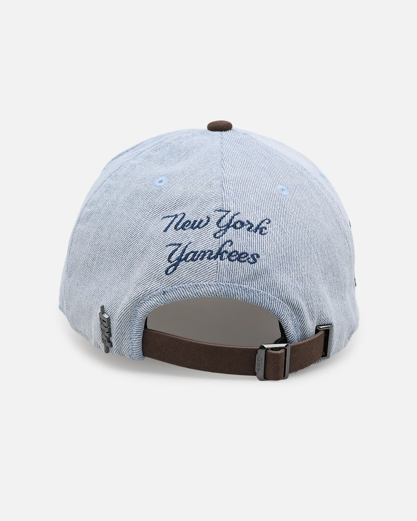 Pro Standard New York Yankees 'Denim Suede' Pro Pinch Strapback Denim - Image 2