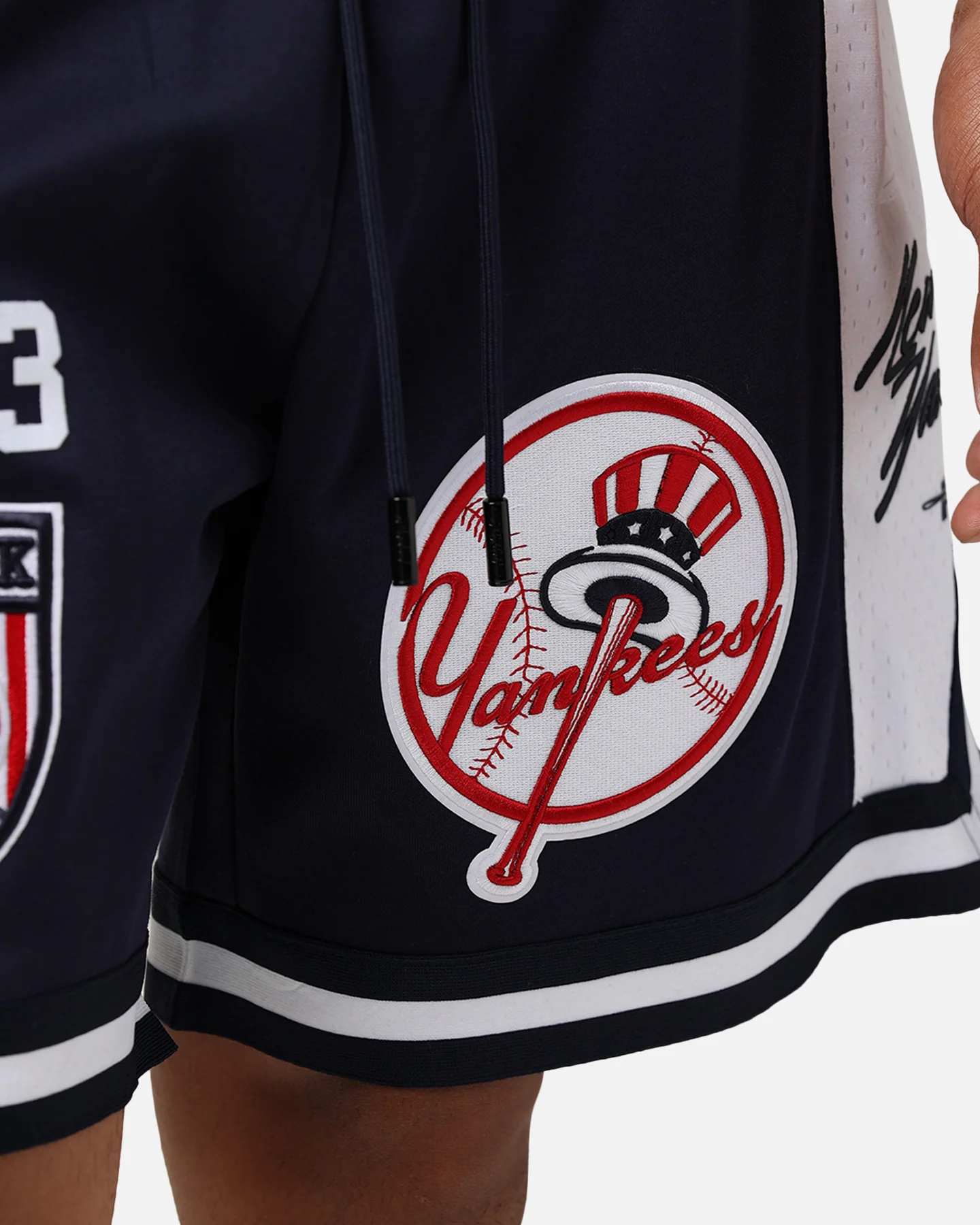Pro Standard New York Yankees Fast Lane 2.0 Shorts Midnight Navy - Image 9