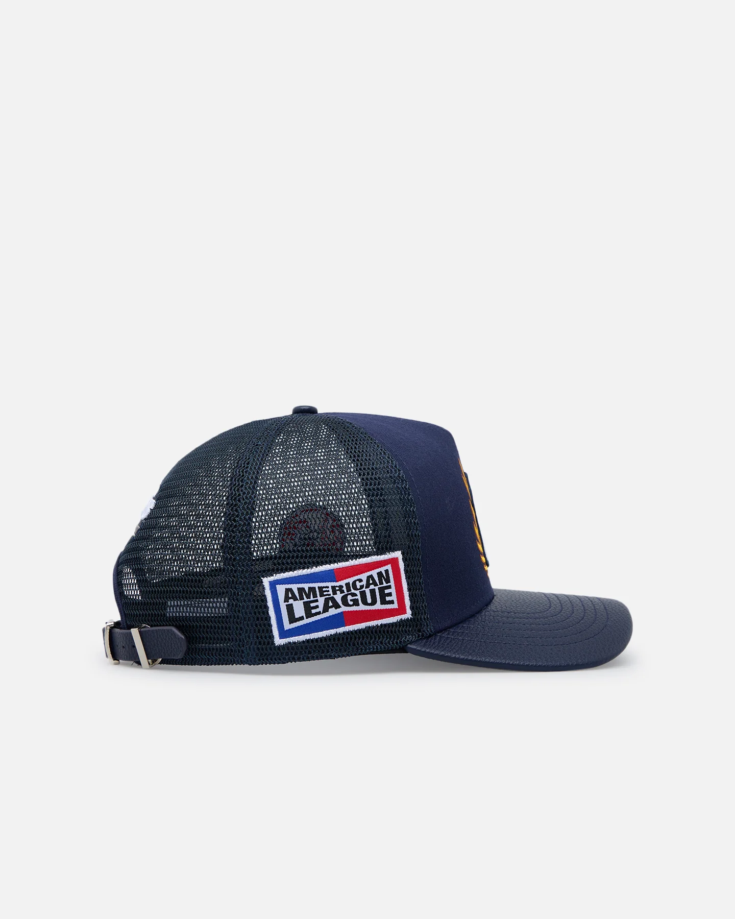 Pro Standard New York Yankees Fast Lane Trucker Strapback Midnight Navy - Image 4