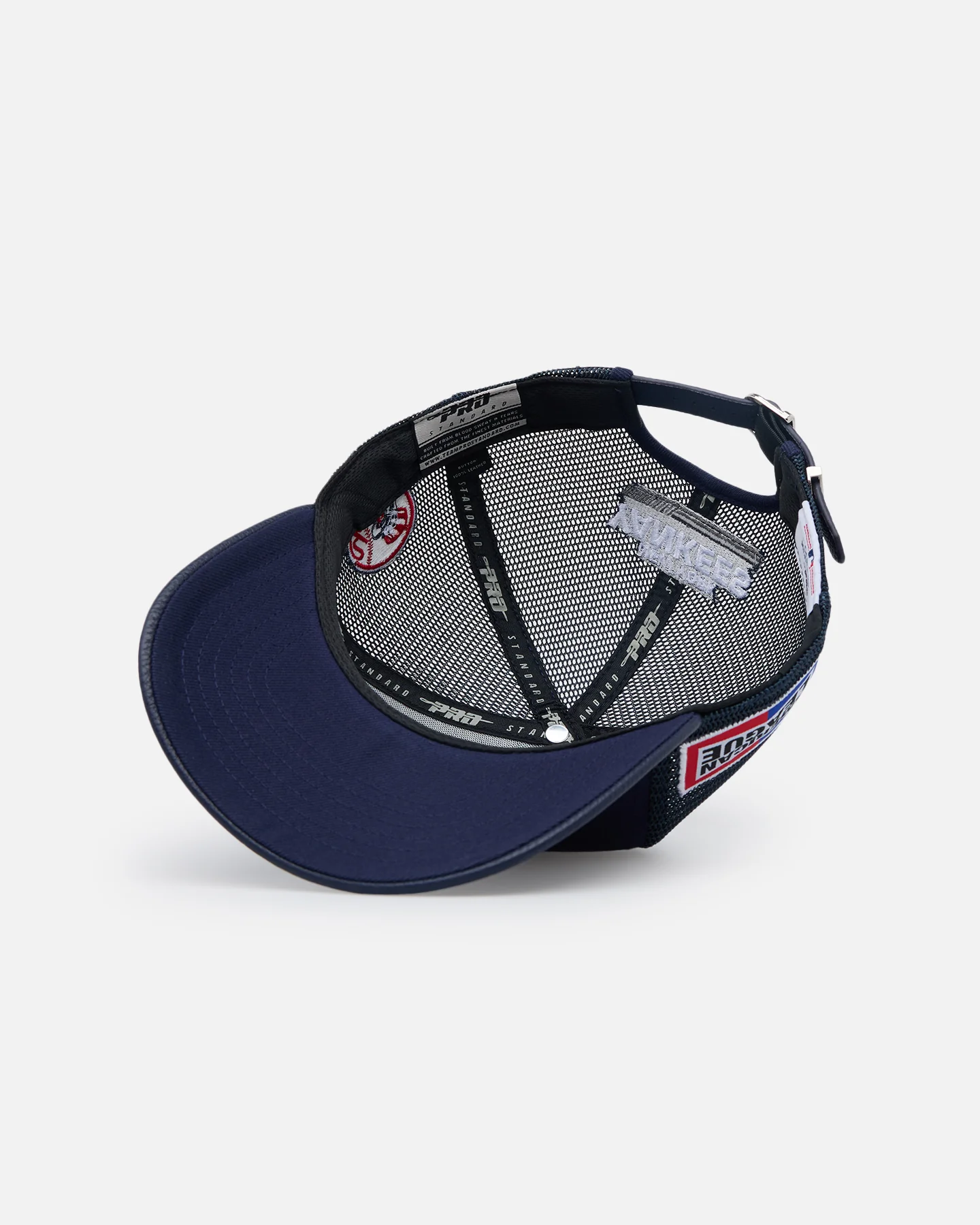 Pro Standard New York Yankees Fast Lane Trucker Strapback Midnight Navy - Image 7