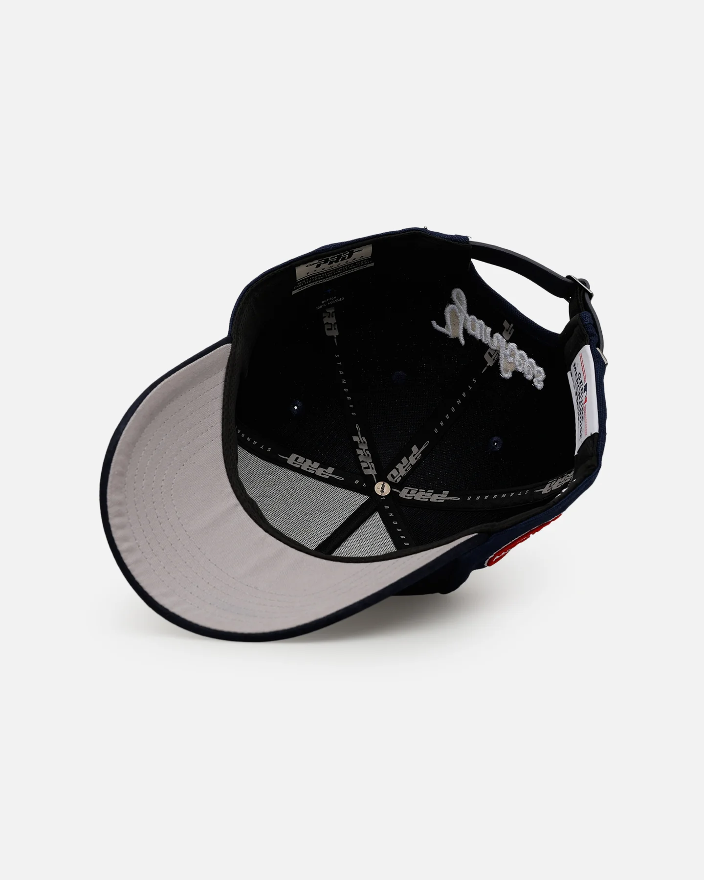 Pro Standard New York Yankees 'Team Color Suede' Pro Pinch Strapback Official Team Color - Image 6