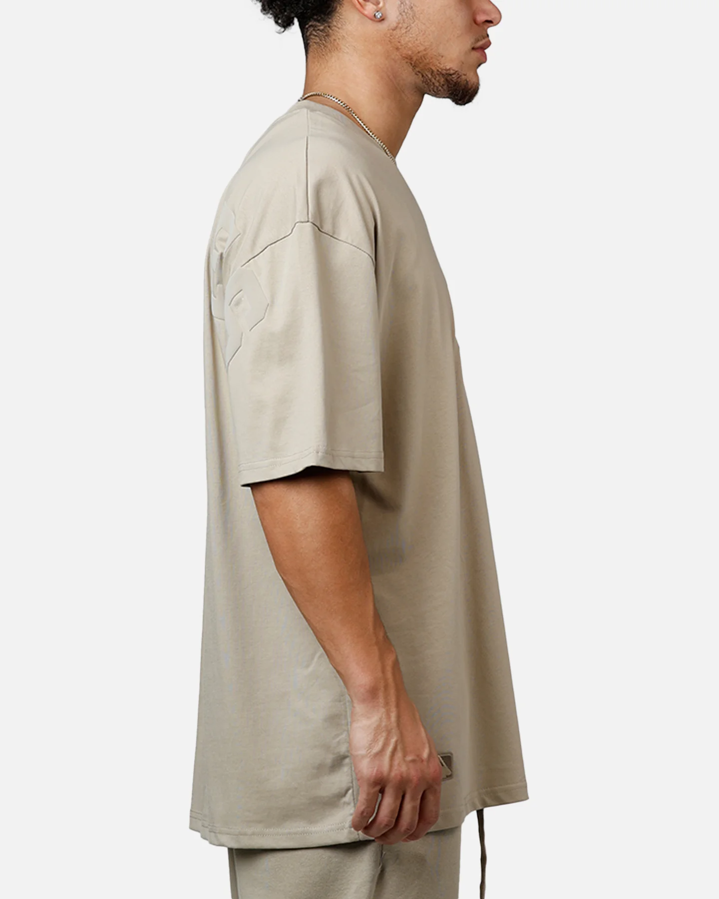 Pro Standard New York Yankees Wingspan T-Shirt Taupe - Image 4