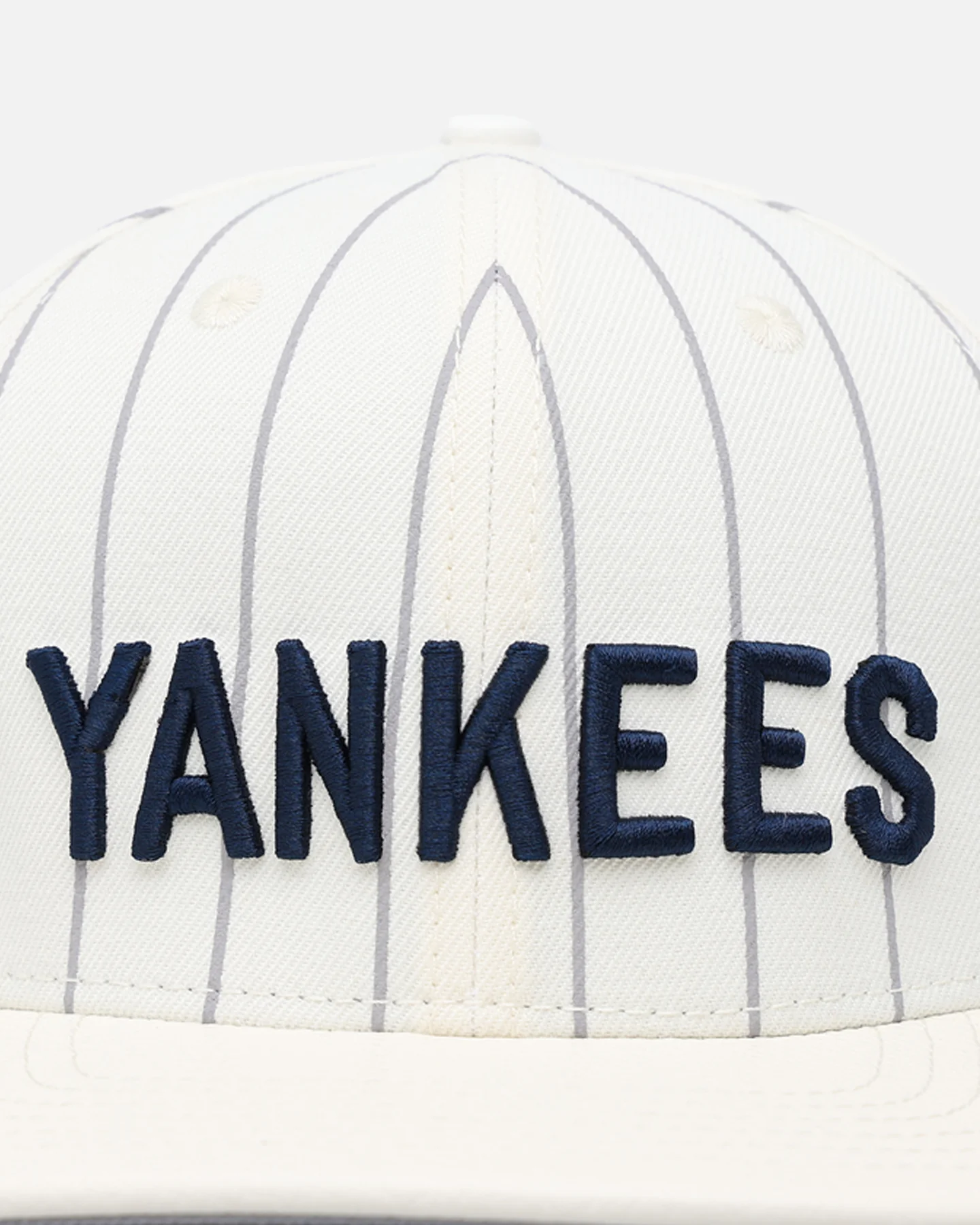 Pro Standard New York Yankees Wool Strapback Eggshell/Yellow - Image 6