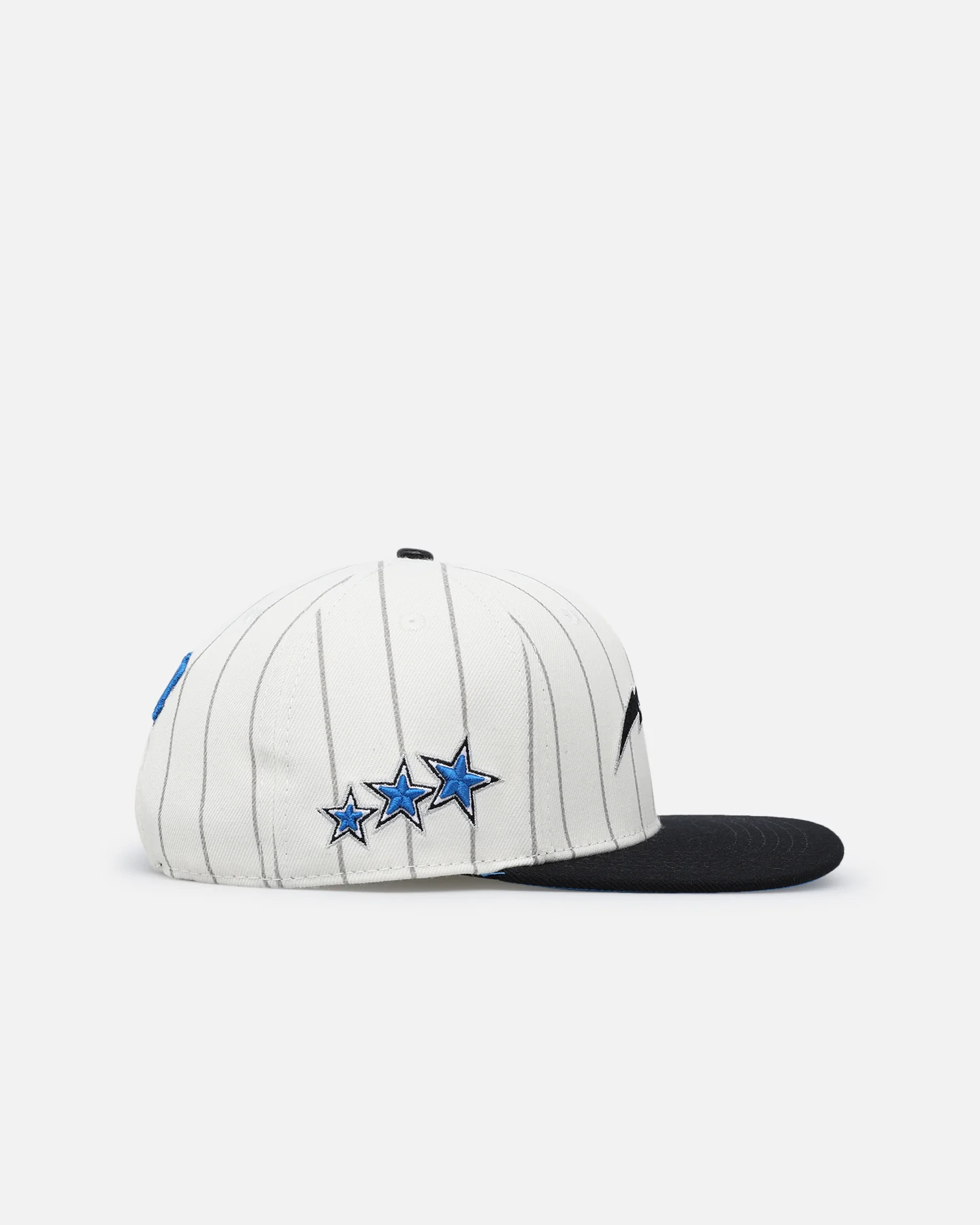 Pro Standard Orlando Magic Pinstripe Wool Snapback Eggshell/Yellow - Image 3