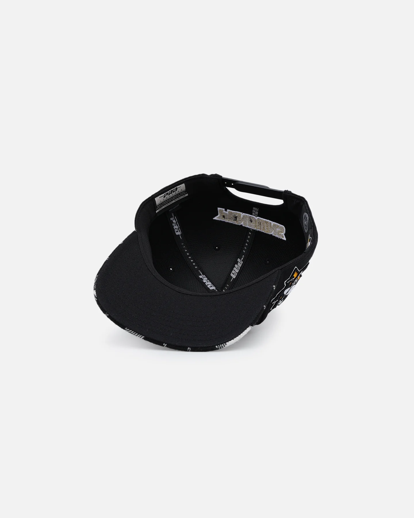 Pro Standard Pittsburgh Penguins Pro Prep Plaid Snapback Black - Image 6