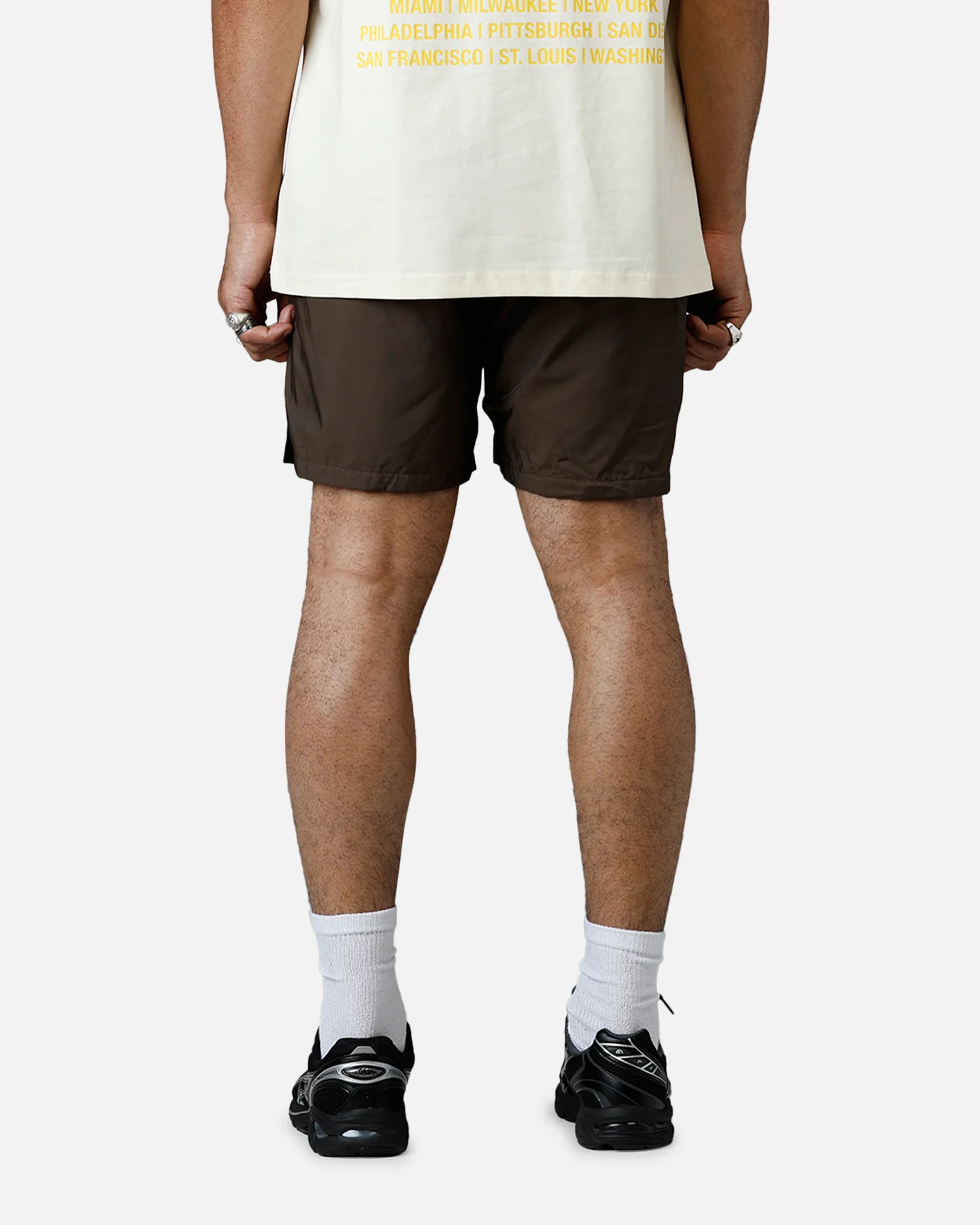 Pro Standard San Diego Padres City Tour 2.0 Shorts Brown - Image 5
