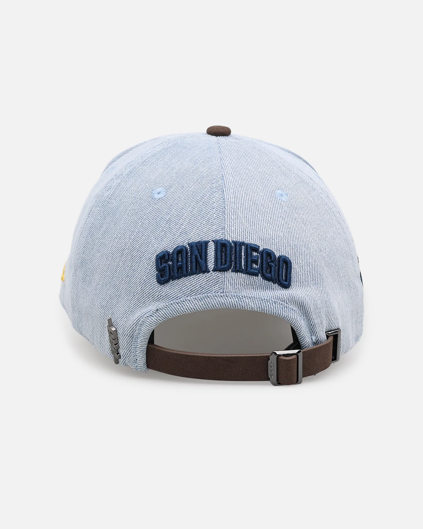 Pro Standard San Diego Padres 'Denim Suede' Pro Pinch Strapback Denim - Image 2