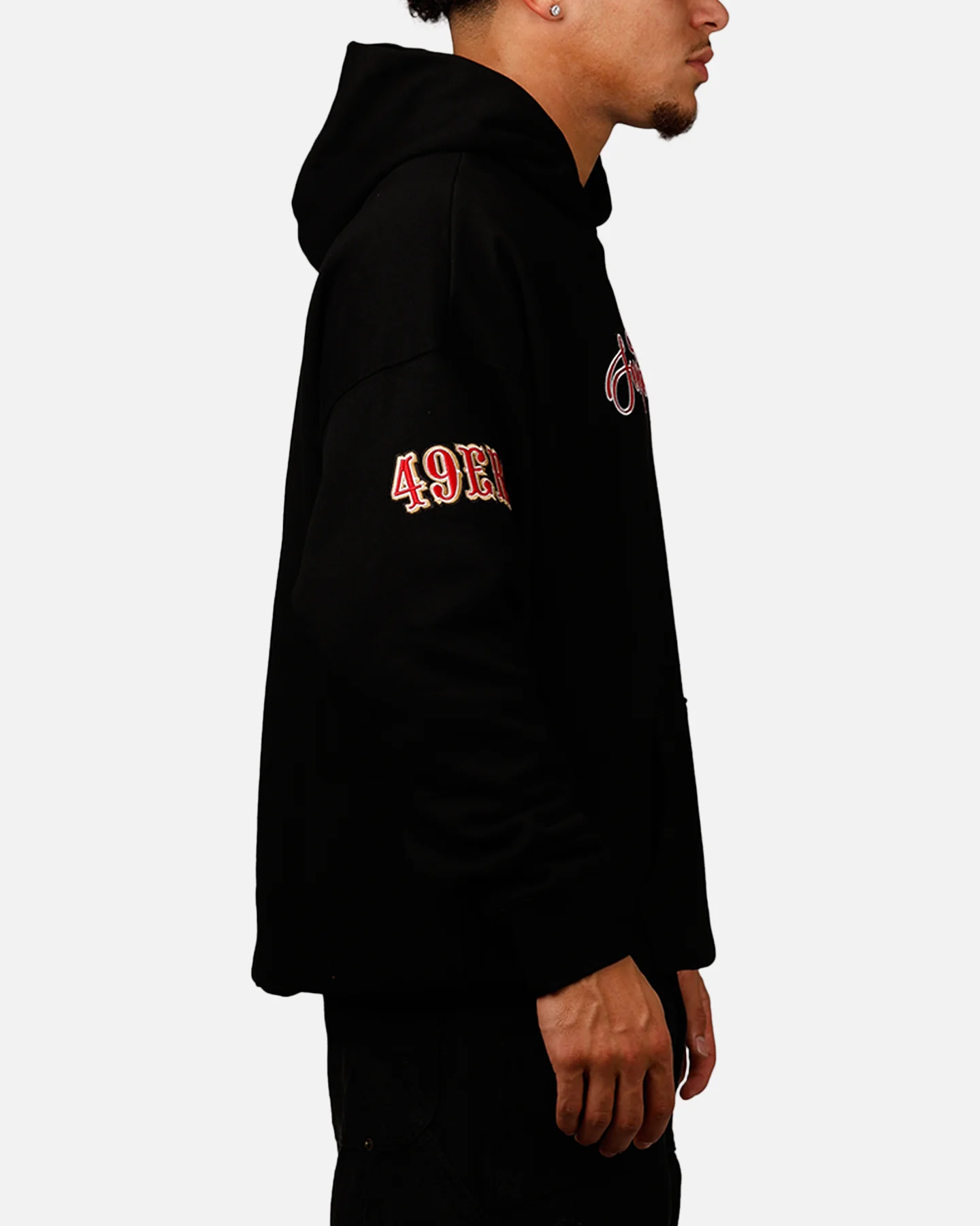 Pro Standard San Francisco 49ers City Hoodie Black - Image 4
