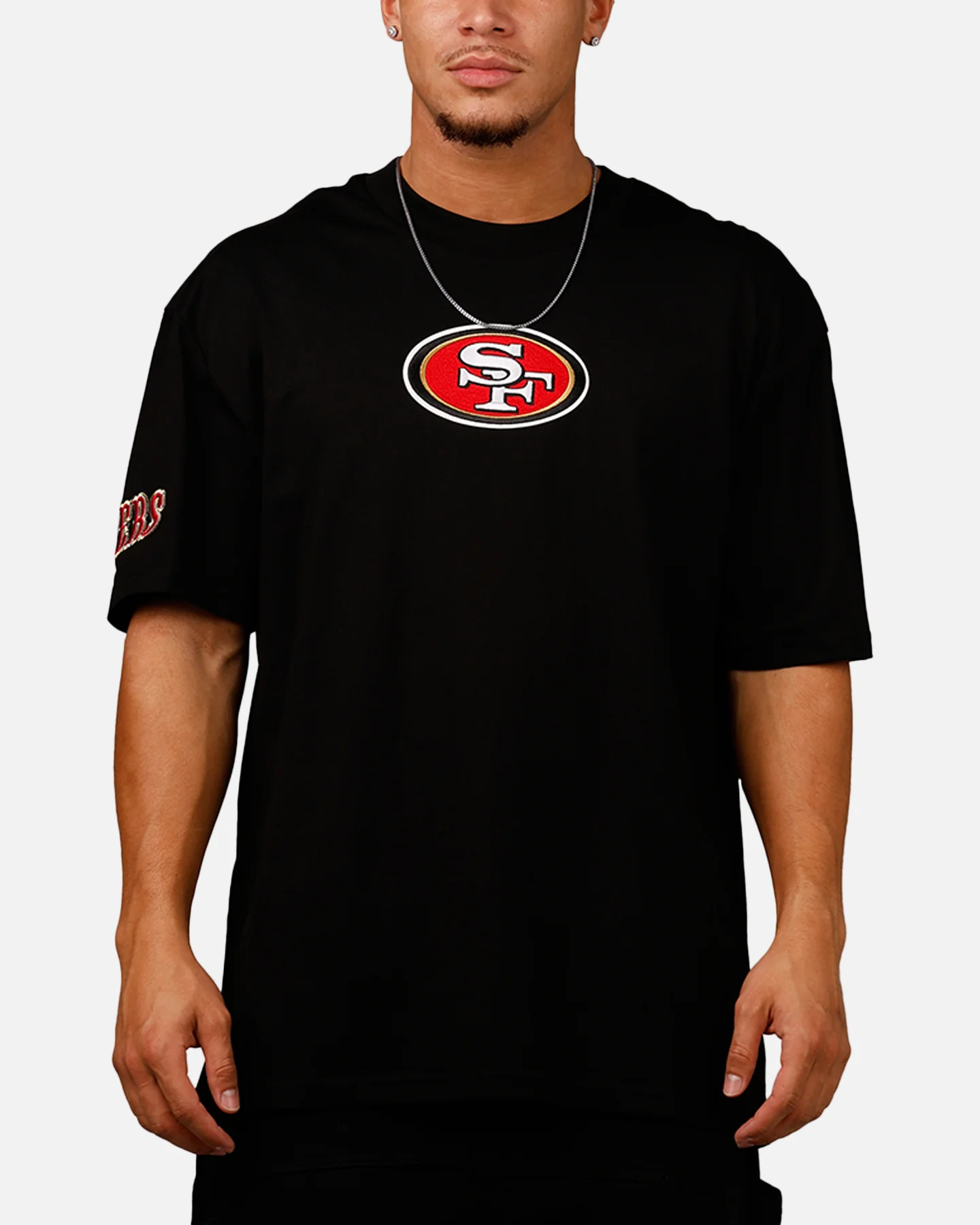 Pro Standard San Francisco 49ers City T-Shirt Black - Image 2