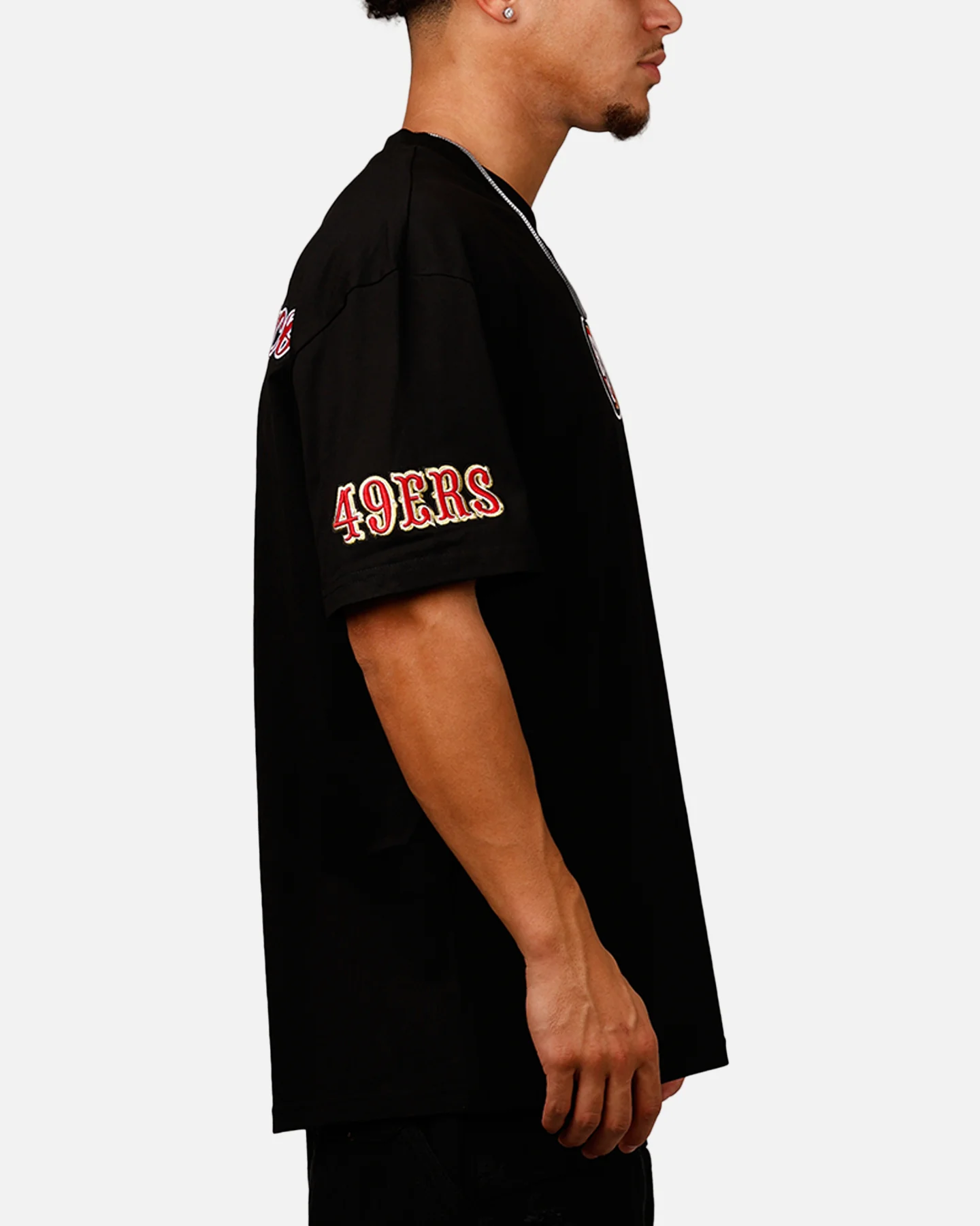 Pro Standard San Francisco 49ers City T-Shirt Black - Image 4