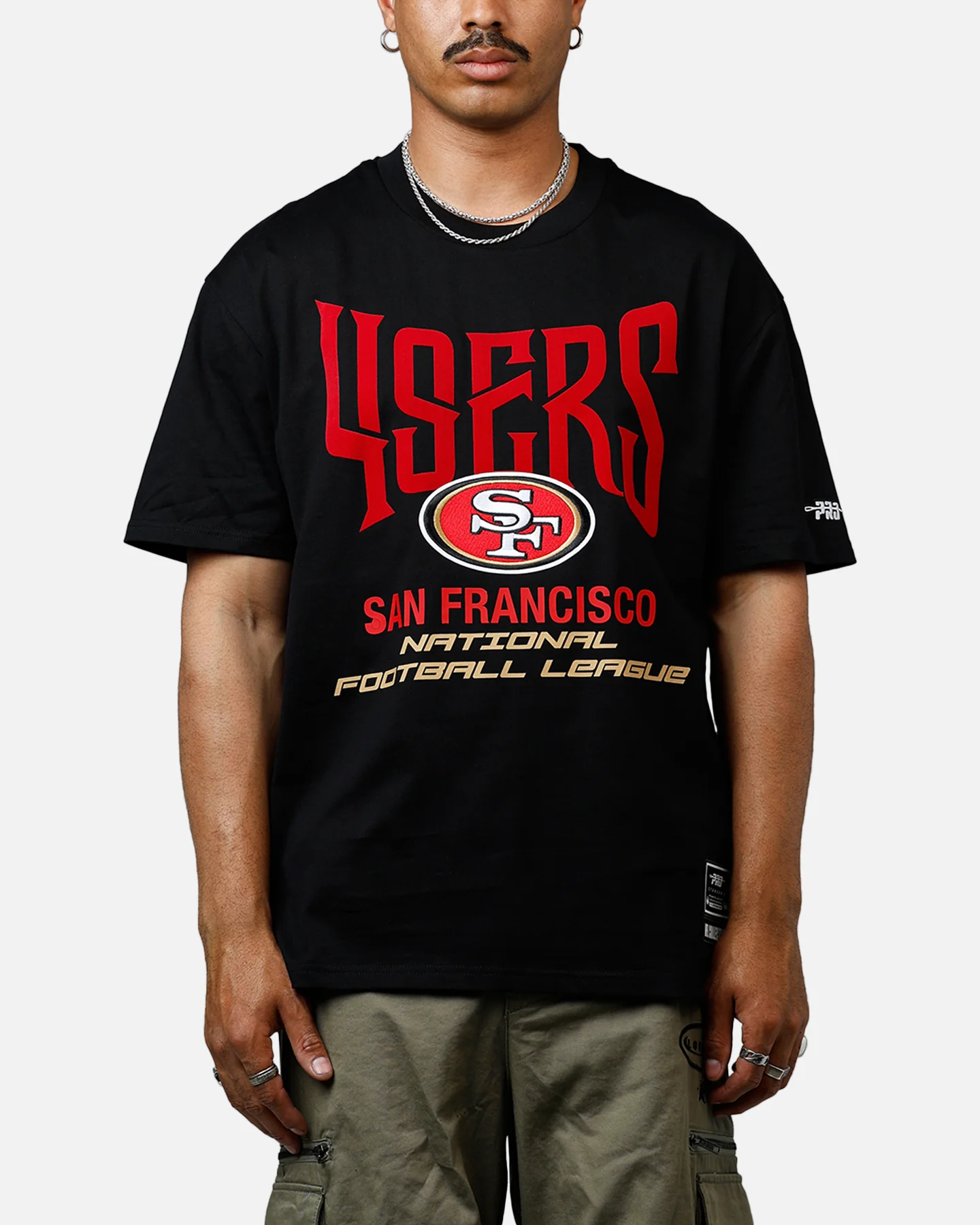 Pro Standard San Francisco 49ers City Tour 2.0 T-Shirt Black - Image 2