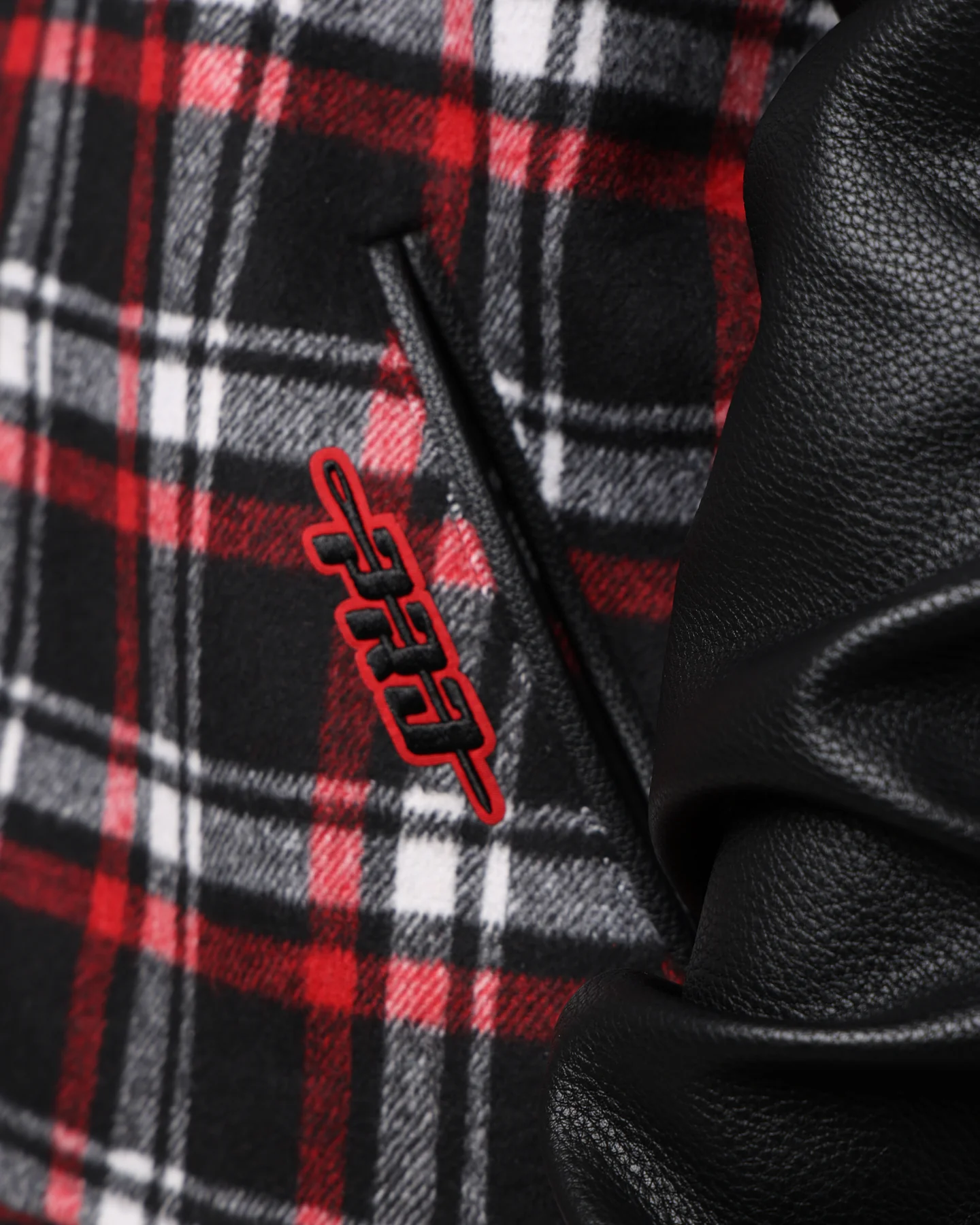 Pro Standard San Francisco 49ers Pro Prep Plaid Jacket Red/Black - Image 9