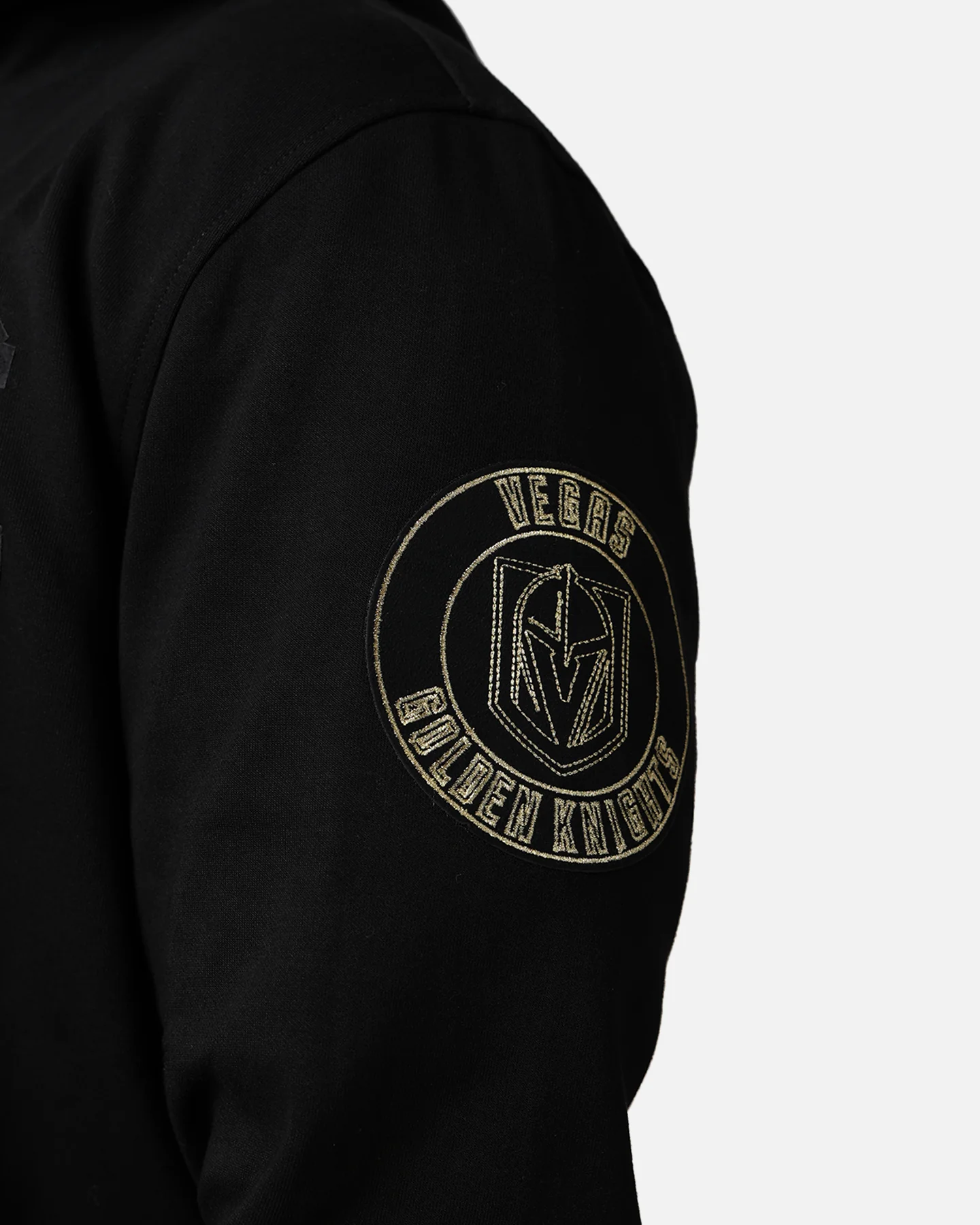Pro Standard Vegas Golden Knights Black And White Hoodie Black - Image 10