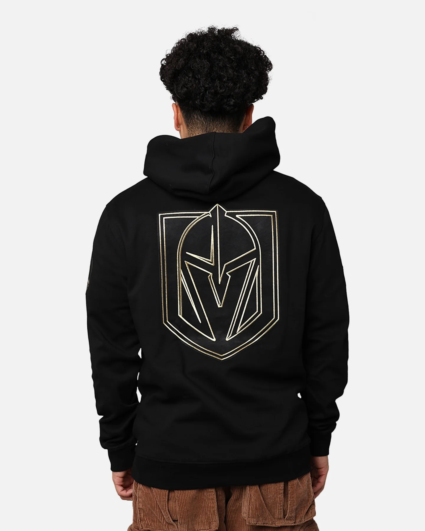 Pro Standard Vegas Golden Knights Black And White Hoodie Black - Image 5