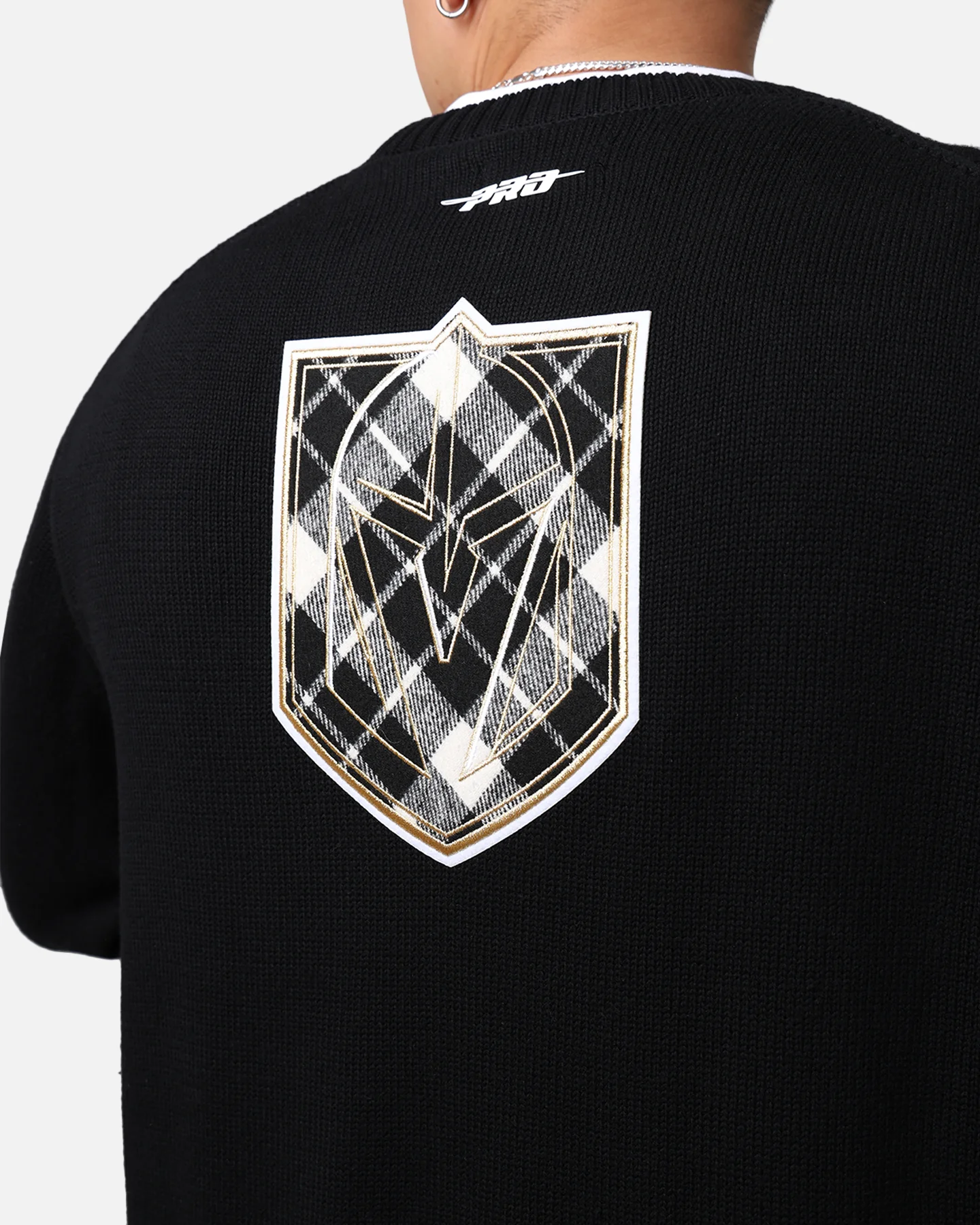 Pro Standard Vegas Golden Knights Pro Prep Cardigan Black - Image 11
