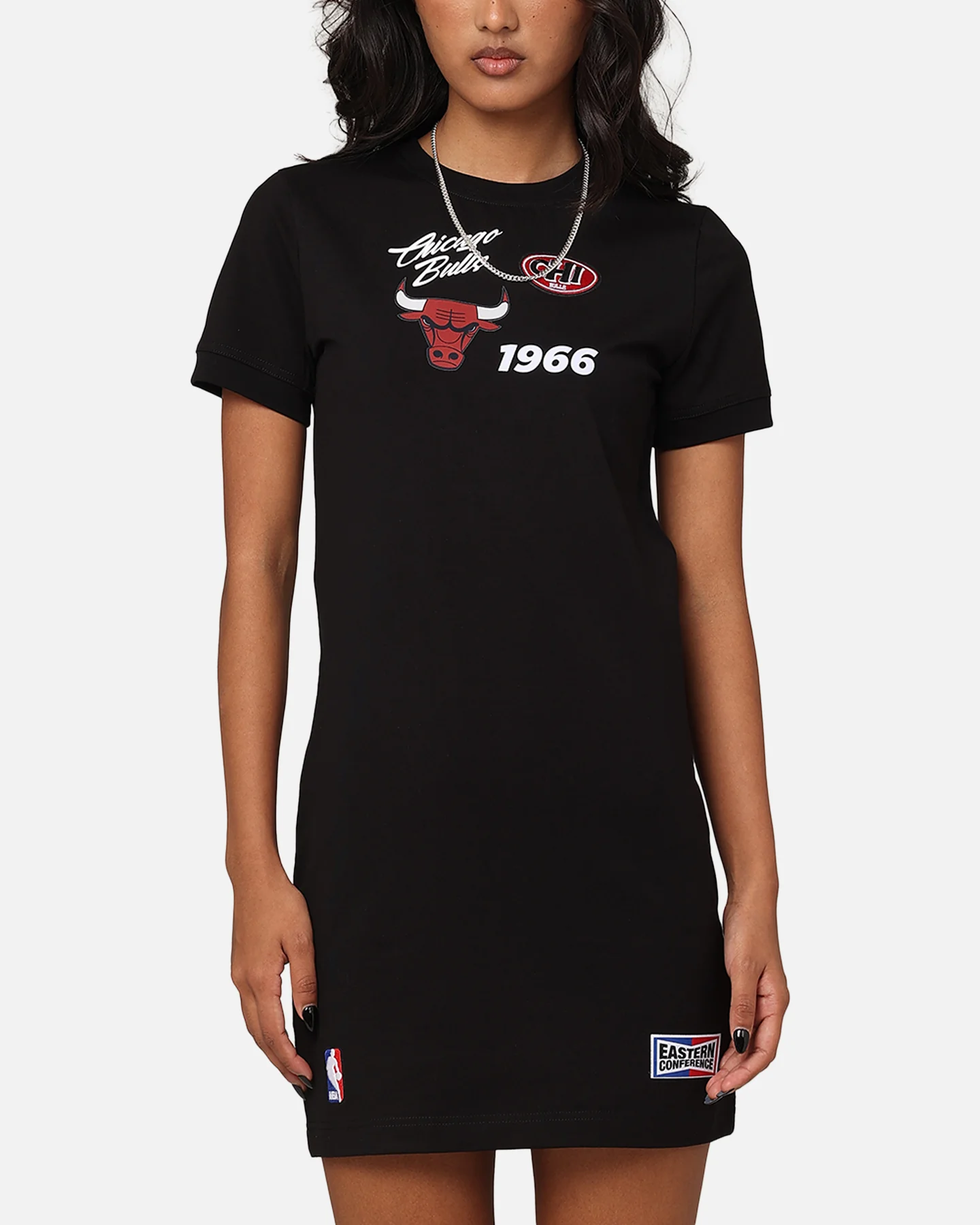 Pro Standard Women's Chicago Bulls Bodycon Mini Dress Black - Image 3